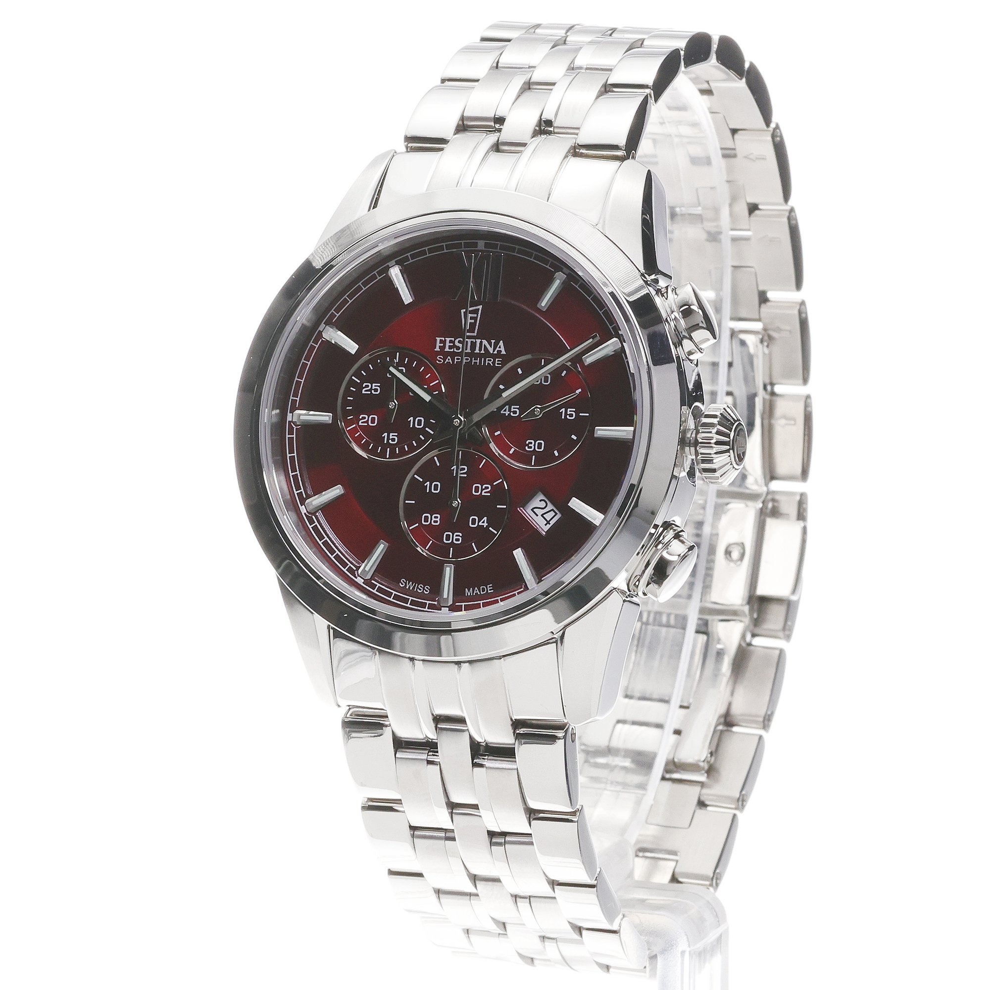 zegarek Festina F20040-5 Sport Chrono Sport szafirowe - miniatura 2