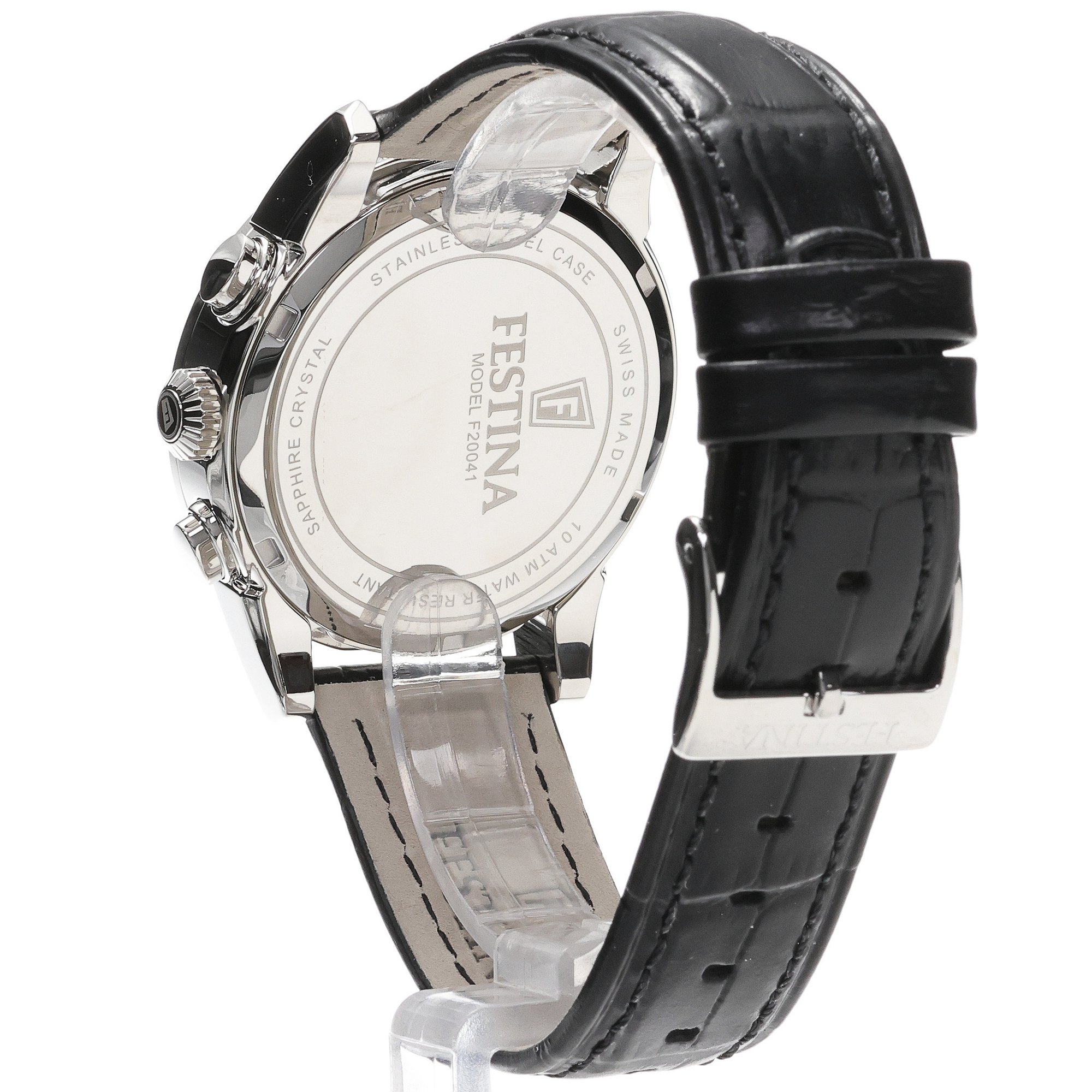zegarek Festina F20041-5 Sport Chrono męski z chronograf Sport - miniatura 4