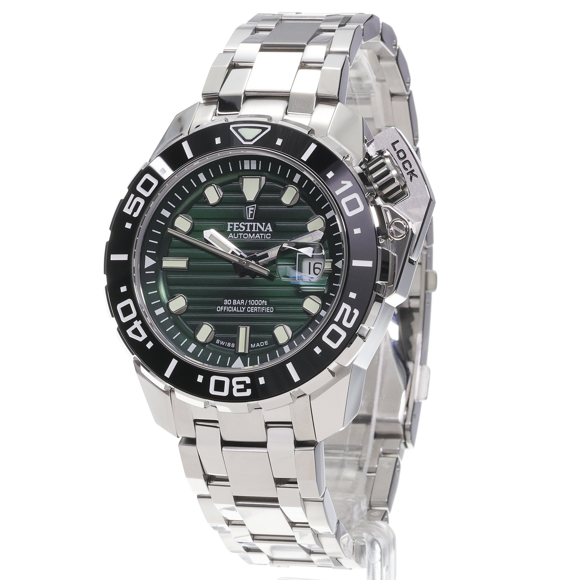 zegarek Festina F20043-4 The Originals SET Automatic szafirowe