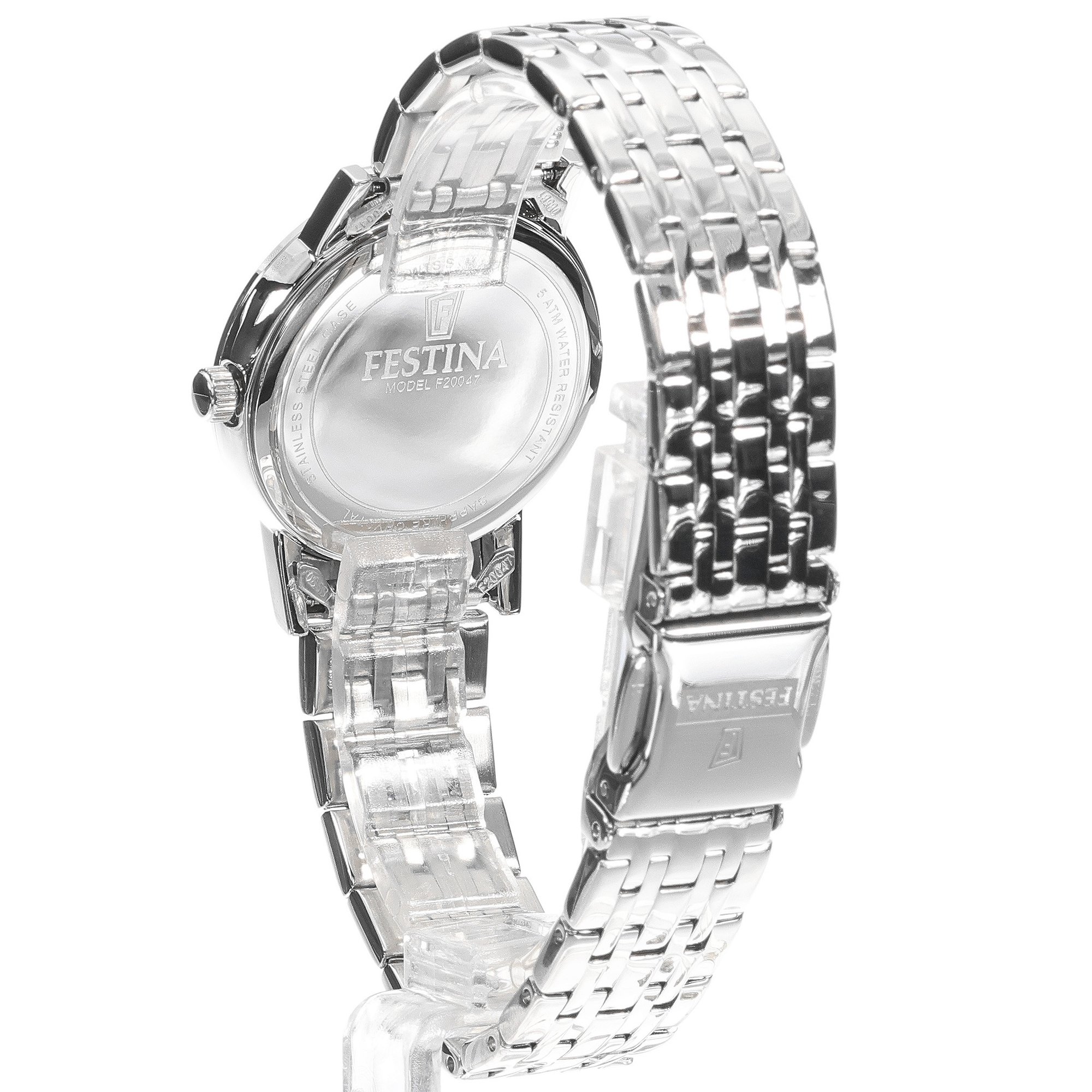 zegarek Festina F20047-4 kwarcowy damski Swiss Made