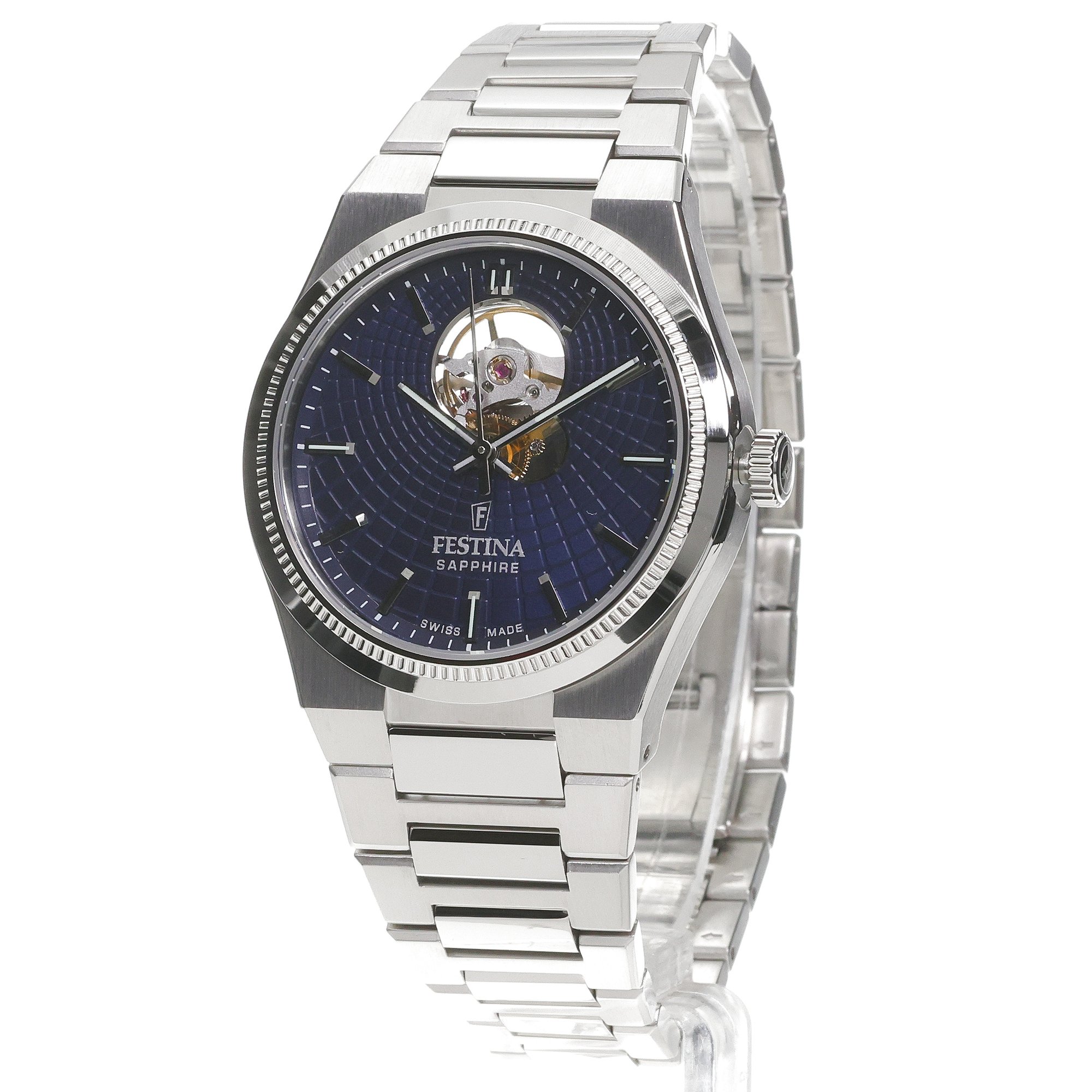 zegarek Festina F20053-2 srebrny Swiss Made - miniatura 2