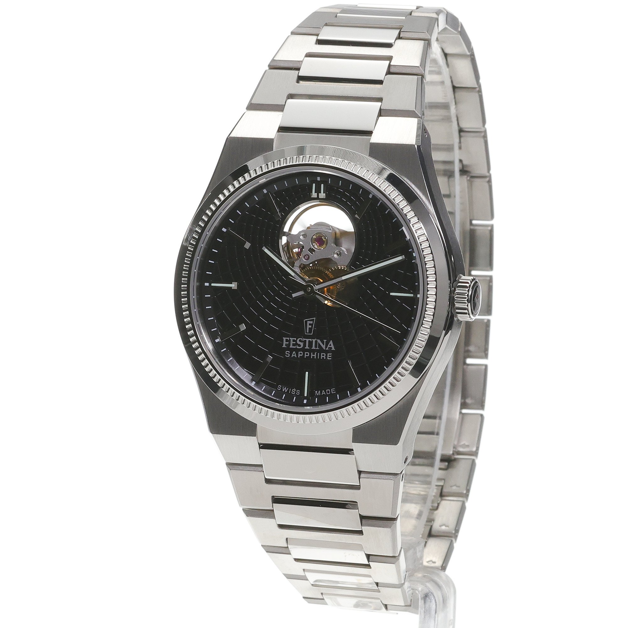 zegarek Festina F20053-4 srebrny Swiss Made - miniatura 2