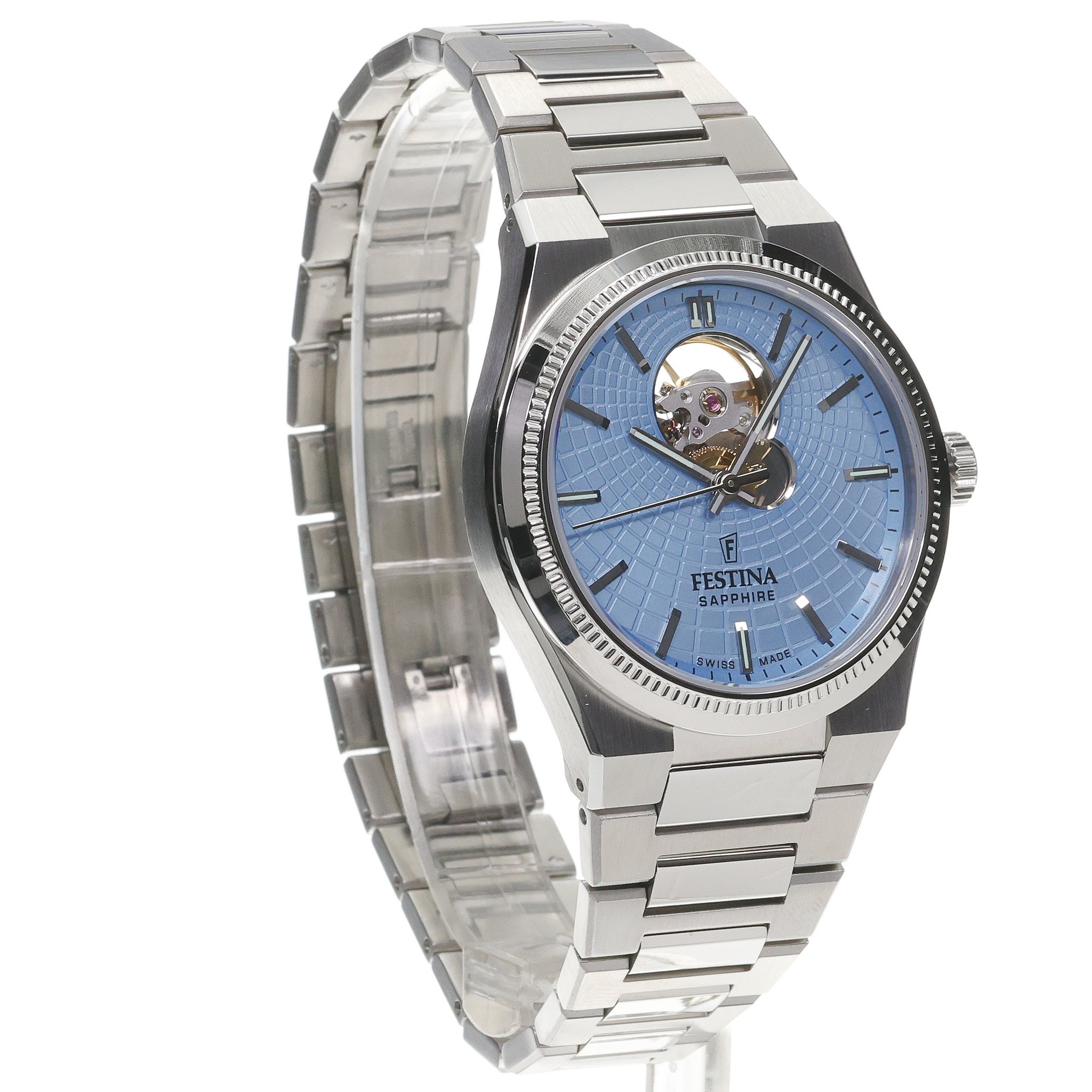 zegarek Festina F20053-5 automatyczny męski Swiss Made Rive Swiss Made Automatic - miniatura 3