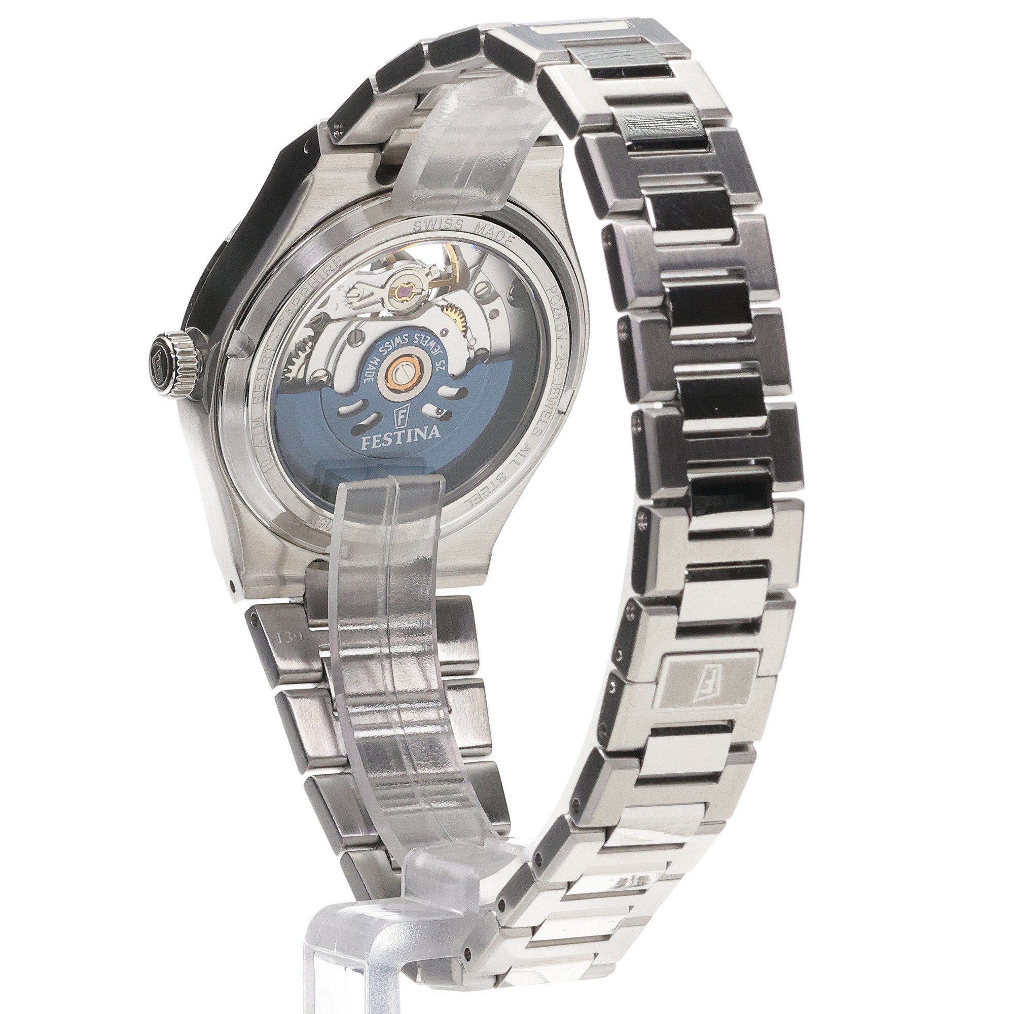 zegarek Festina F20054-1 automatyczny damski Automatic Rive Automatic Swiss Made