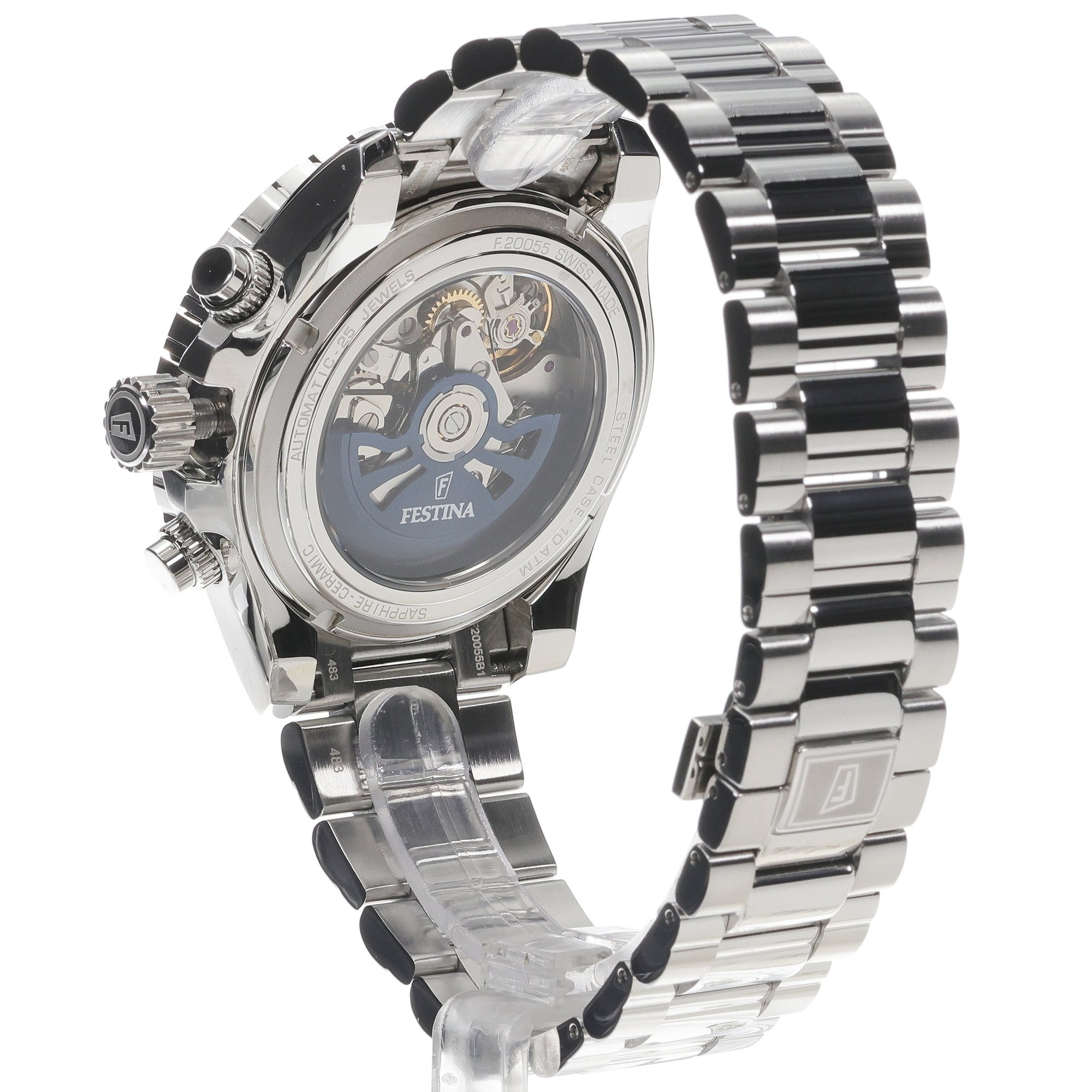 zegarek Festina F20055-2 automatyczny męski Automatic Aviator North Chrono Automatic - miniatura 4