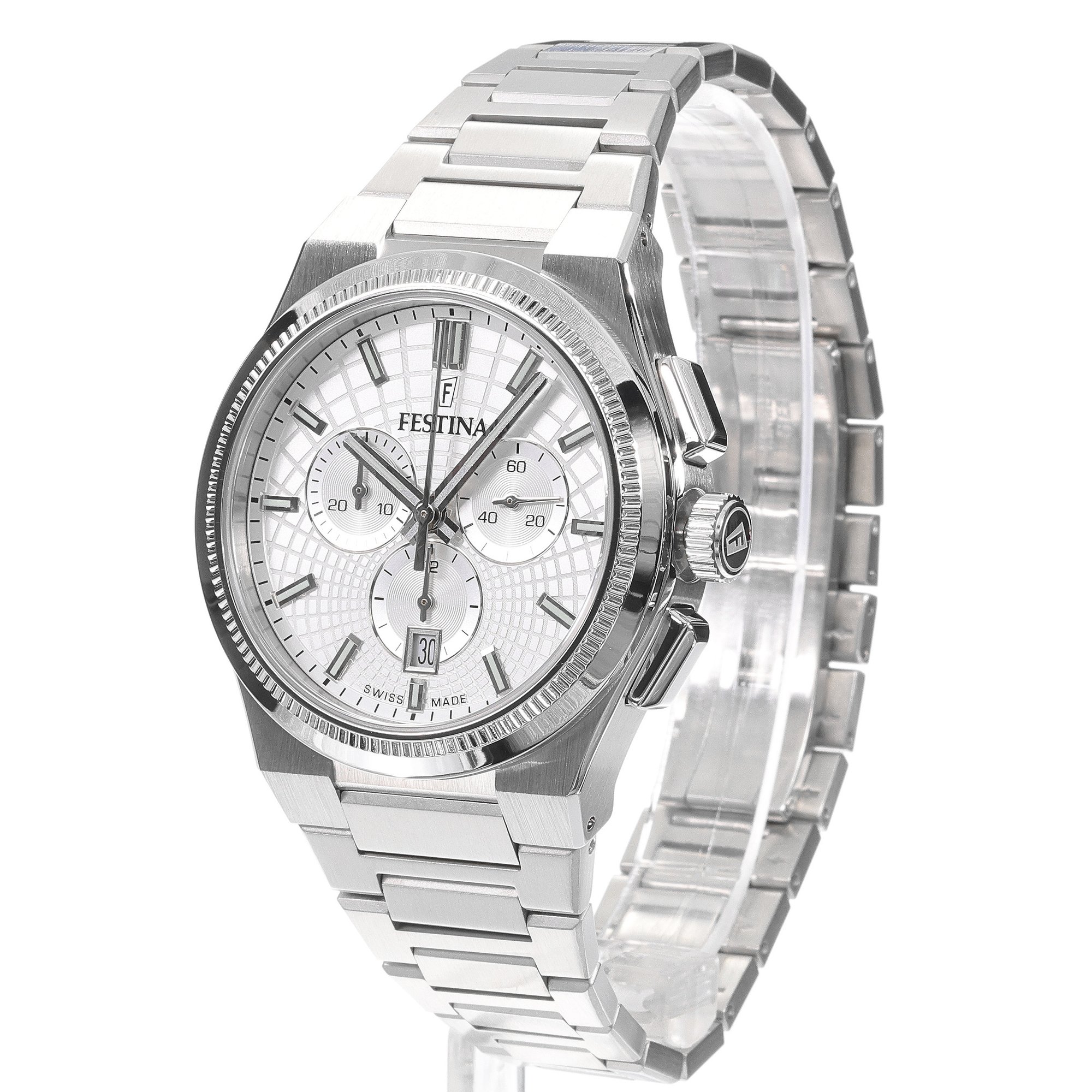 zegarek Festina F20059-1 kwarcowy męski Swiss Made Rive Collection