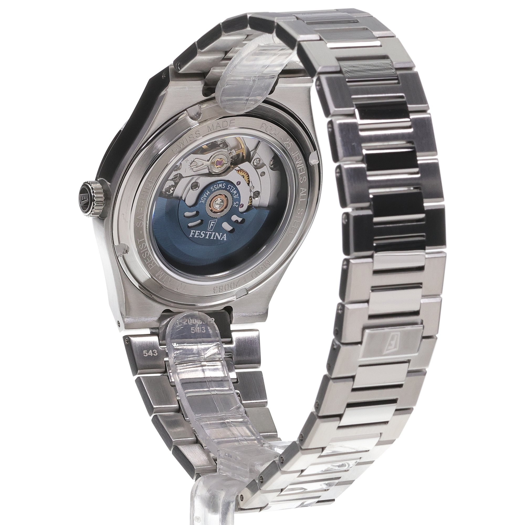 zegarek Festina F20083-2 automatyczny męski Swiss Made