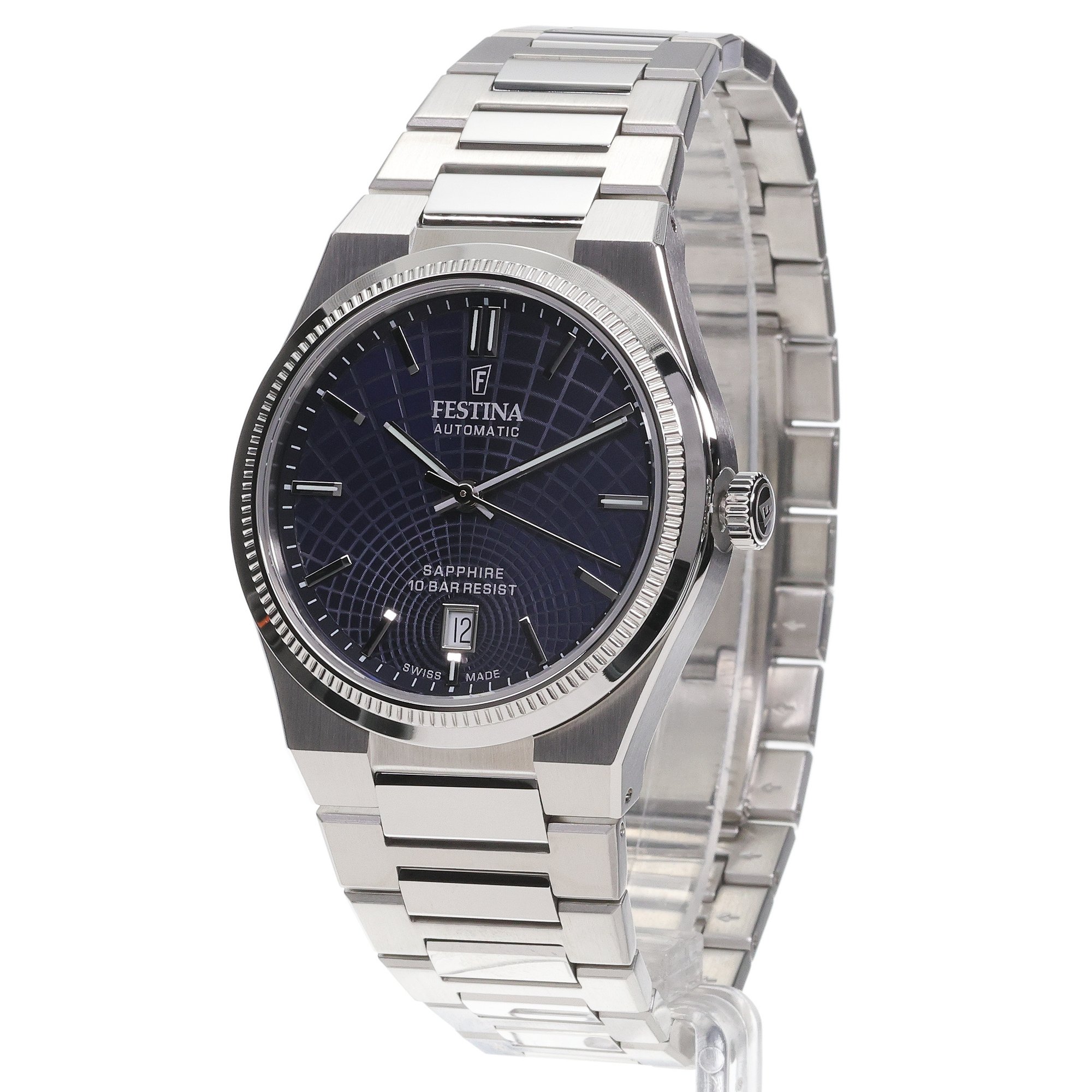 zegarek Festina F20083-2 srebrny Swiss Made