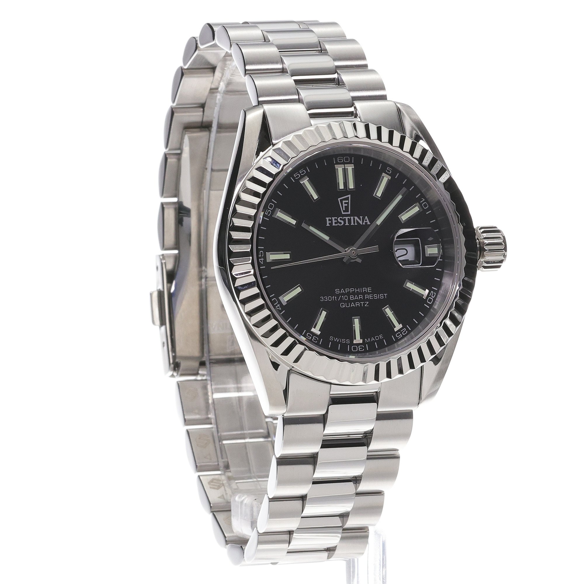 zegarek Festina F20084-D kwarcowy męski Swiss Made Classic Swiss Made - miniatura 3