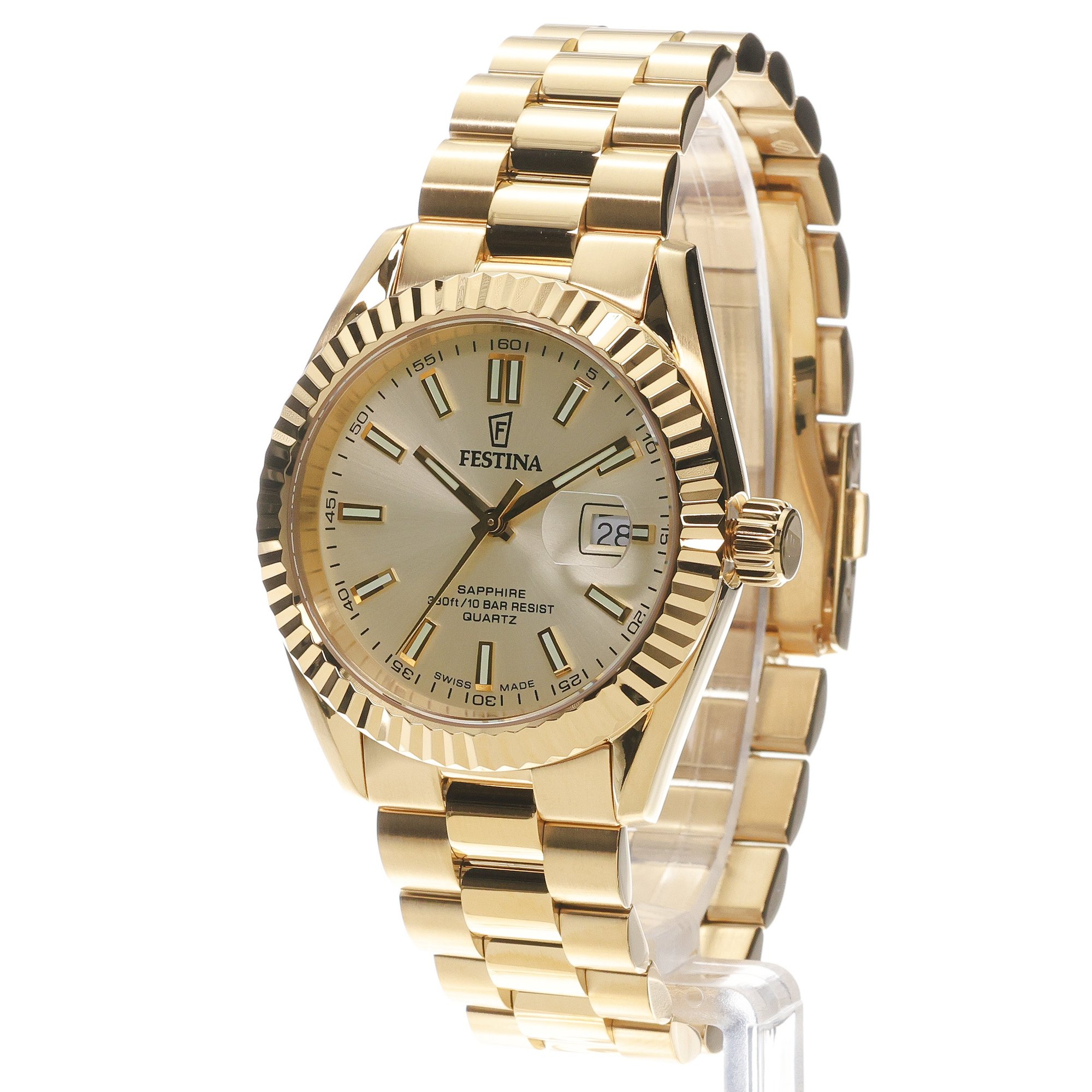 zegarek Festina F20086-A kwarcowy męski Swiss Made Classic Swiss Made