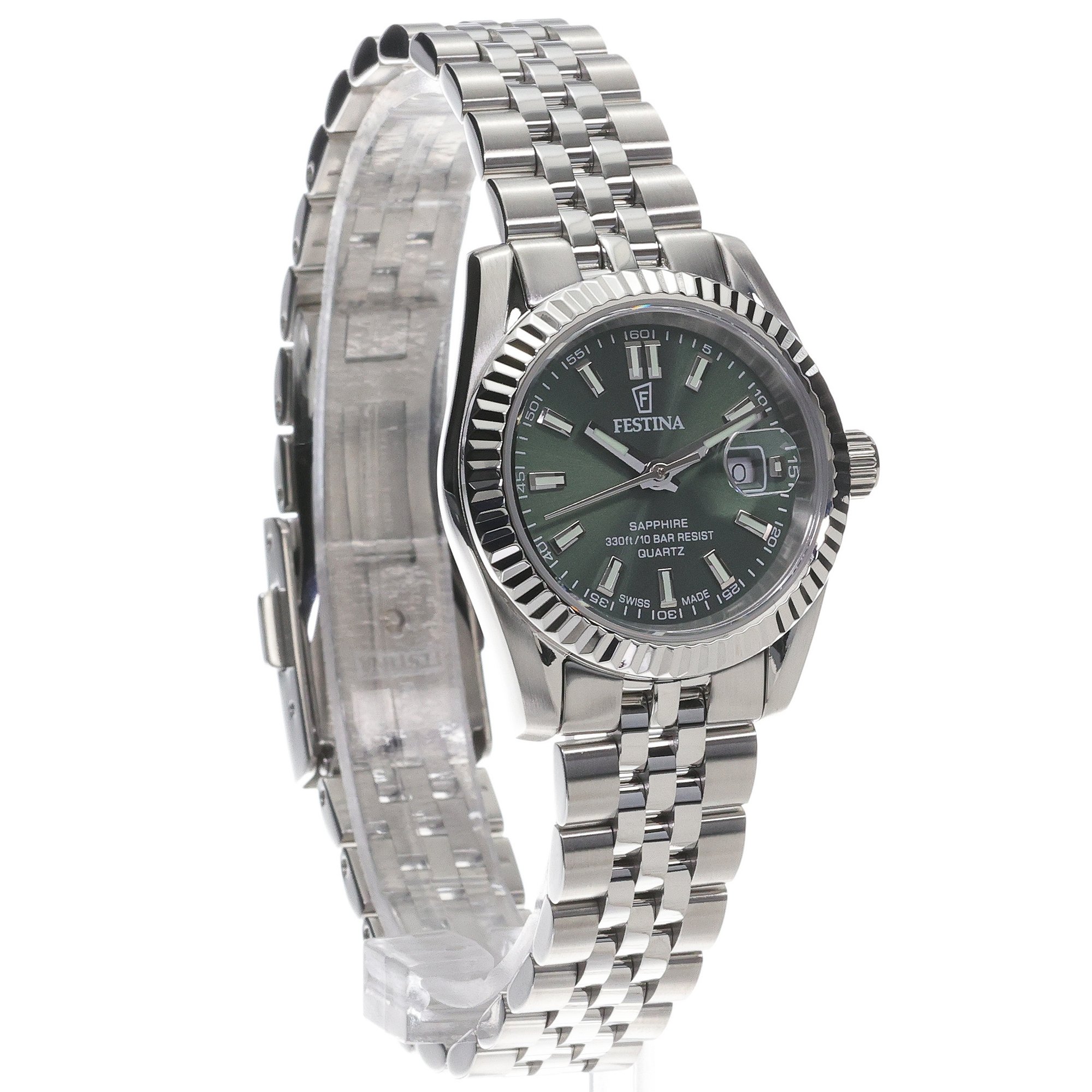zegarek Festina F20087-5 kwarcowy damski Swiss Made Swiss Made Classic - miniatura 3
