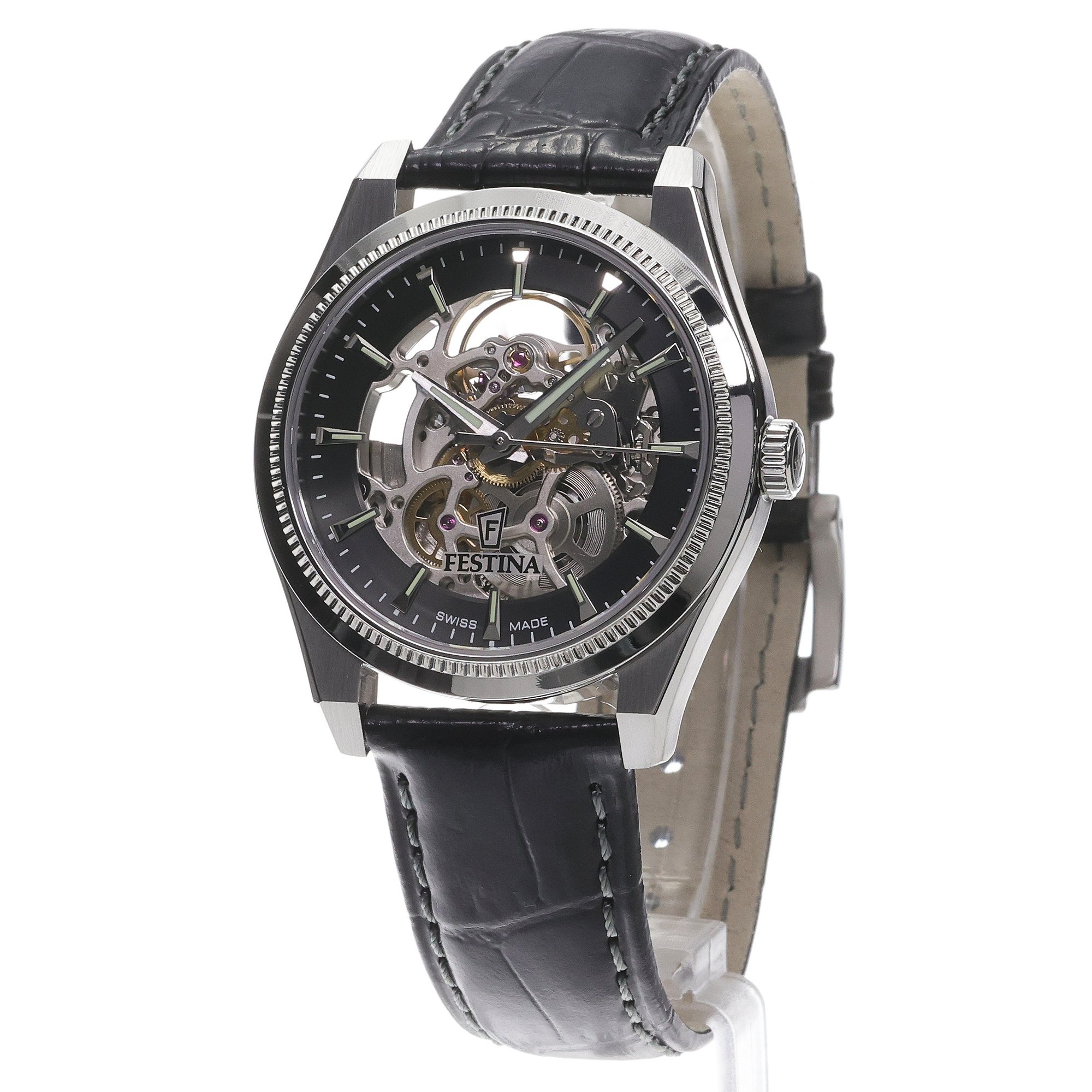 zegarek Festina F20095-3 srebrny Swiss Made - miniatura 2