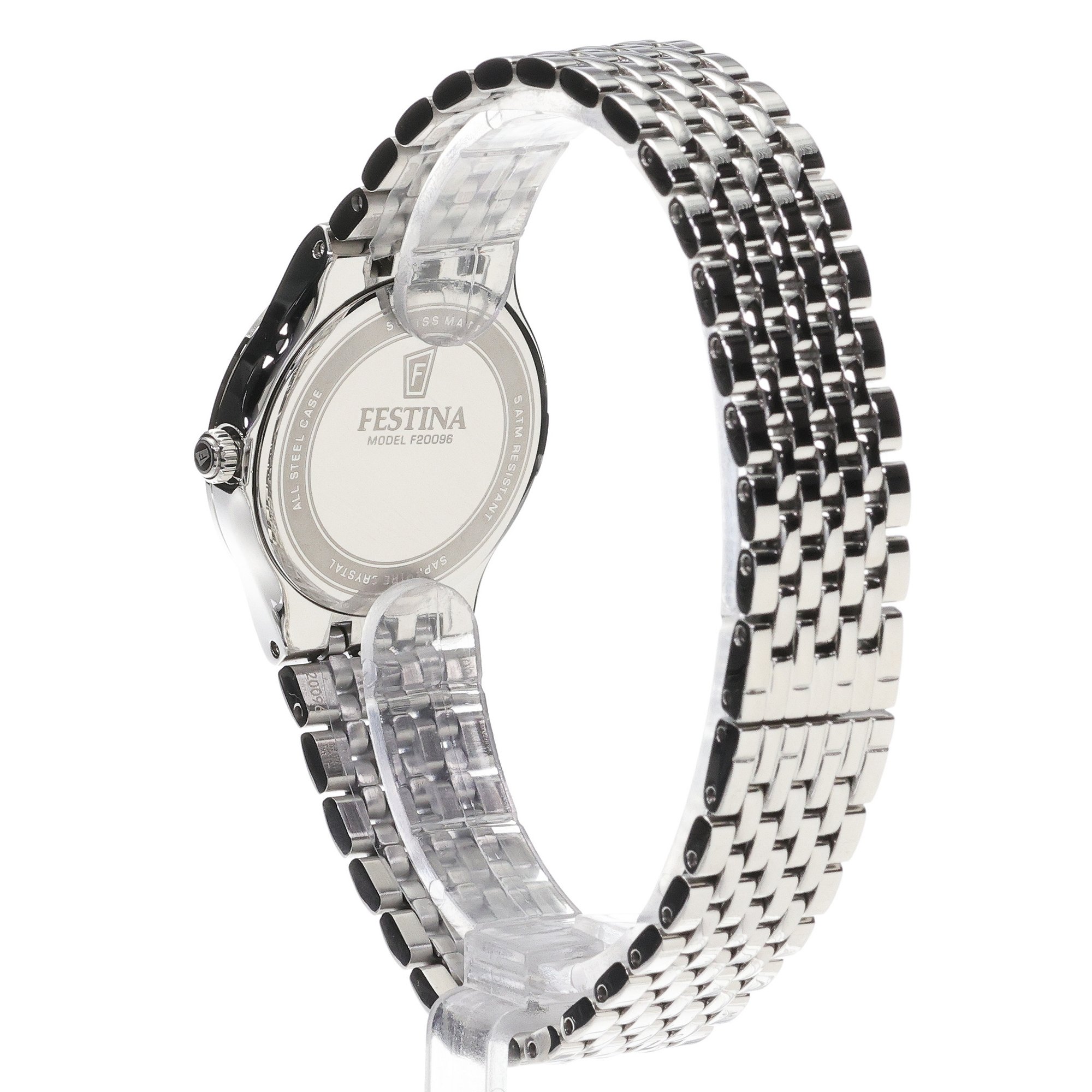 zegarek Festina F20096-3 kwarcowy damski Damskie Grace Swiss Made - miniatura 4