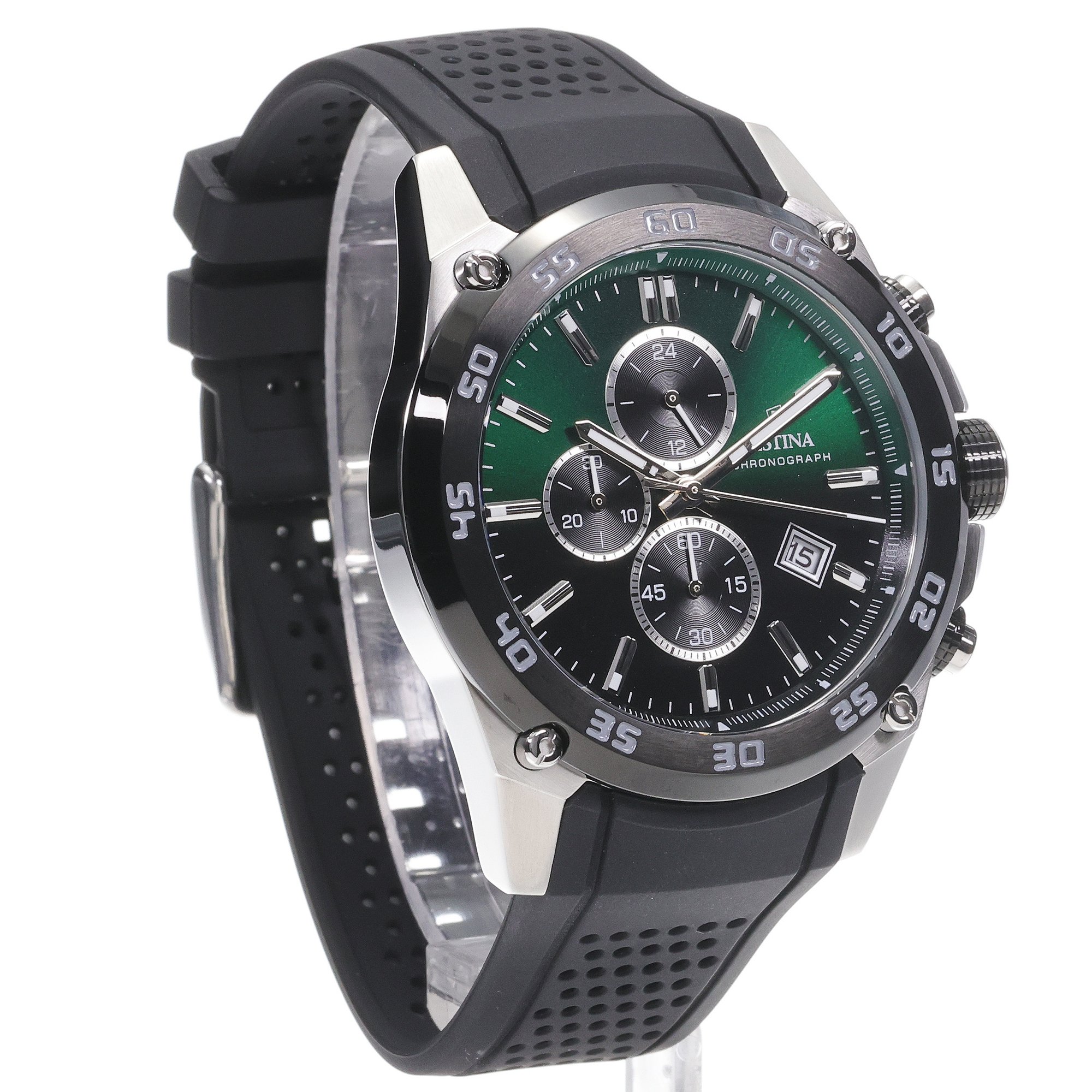 zegarek Festina F20330-B Chronograph męski z chronograf Chronograf - miniatura 3