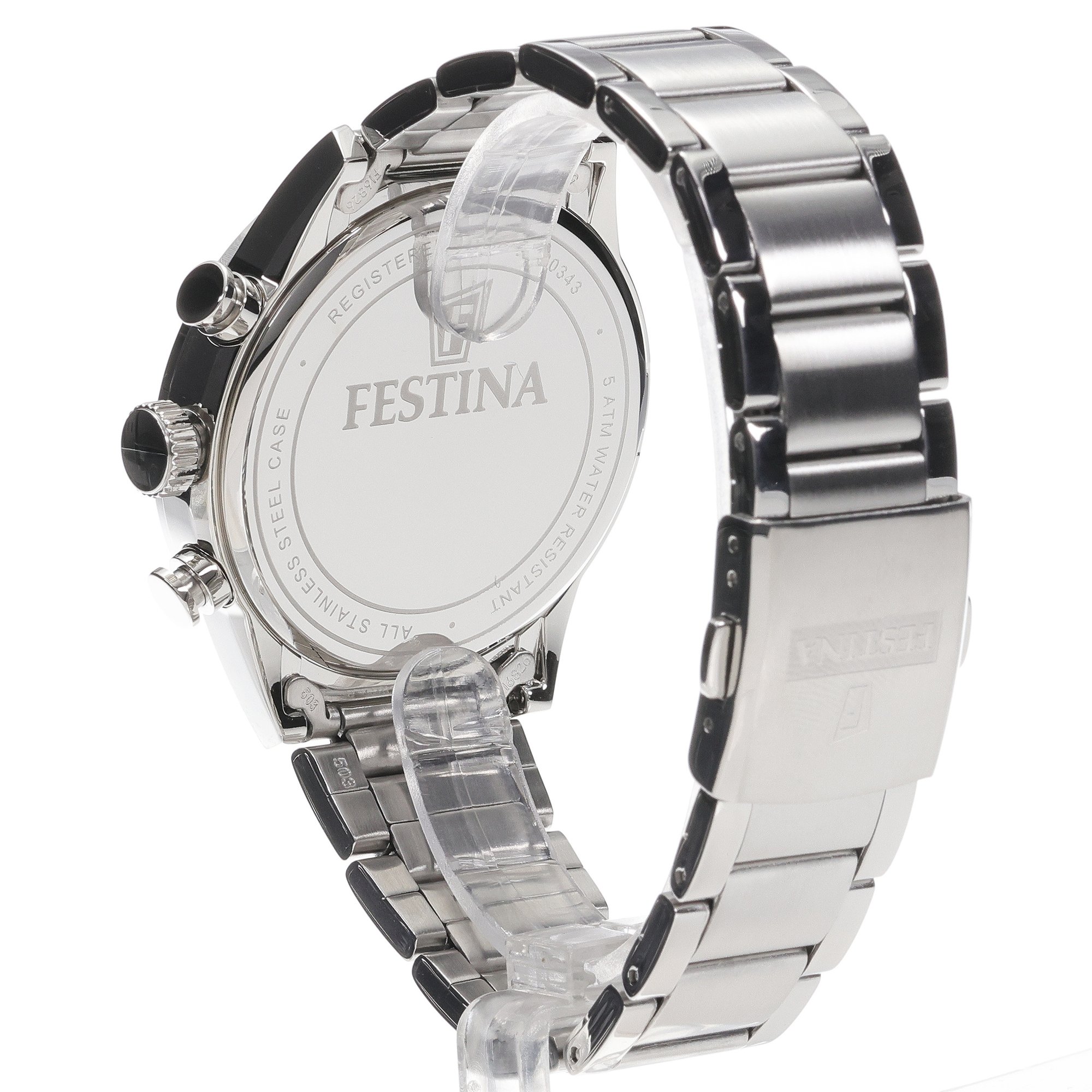 zegarek Festina F20343-B Chrono męski z chronograf Chronograf