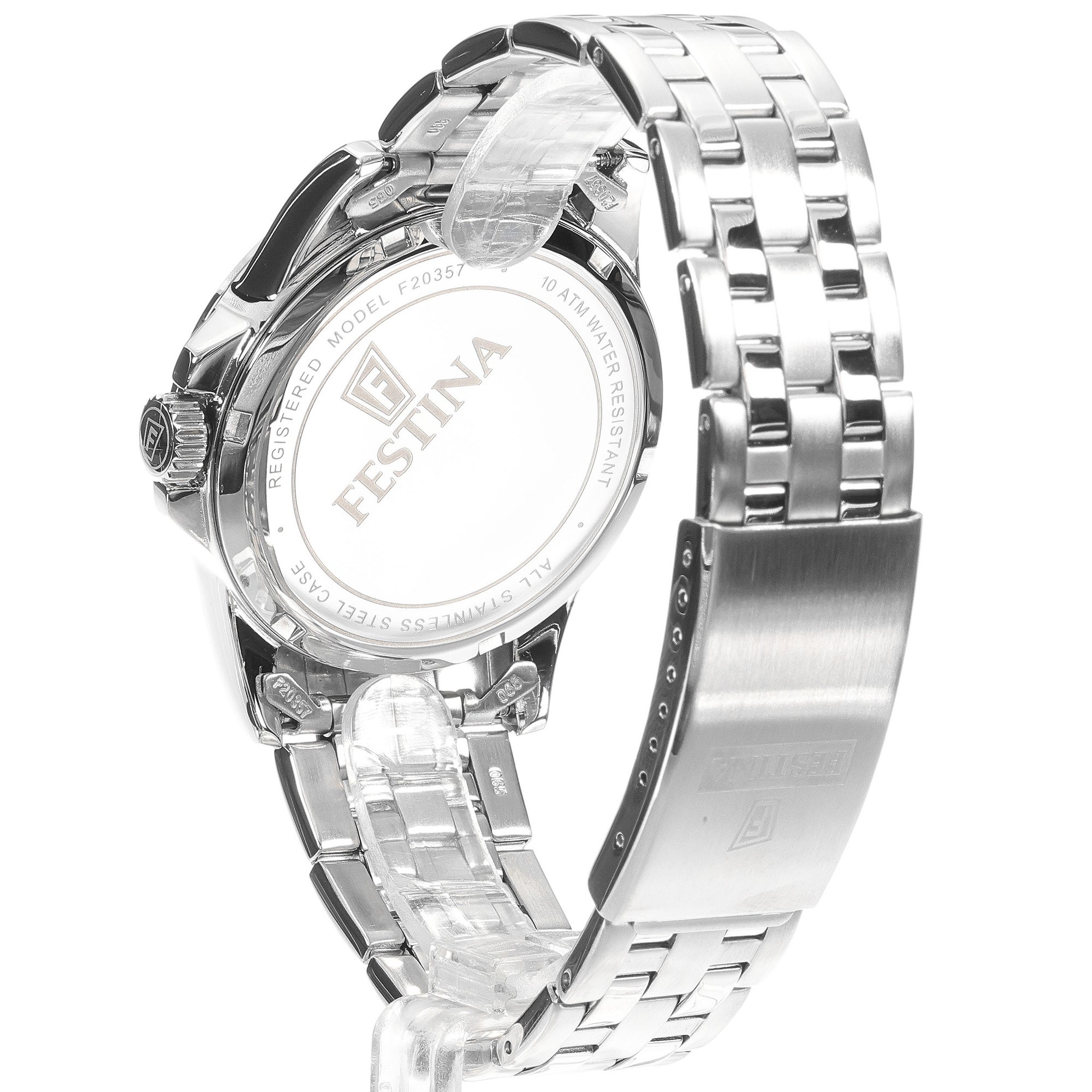 zegarek Festina F20357-C srebrny Classic - miniatura 4