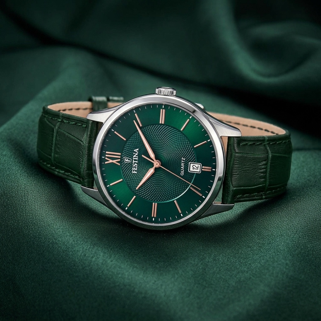 zegarek Festina F20426-7 kwarcowy męski Classic Classic - miniatura 5