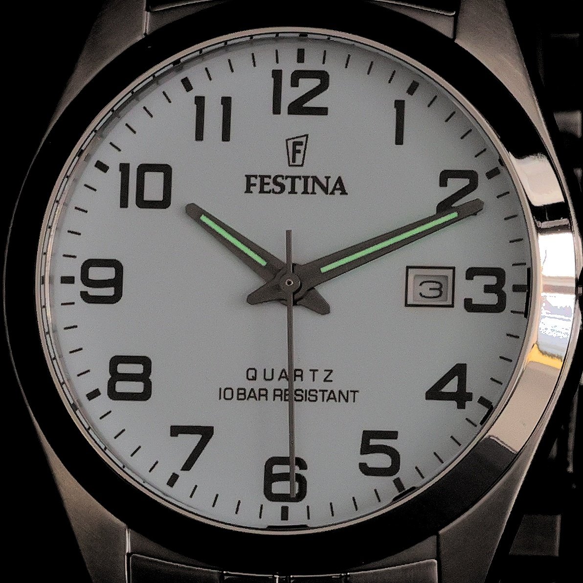 zegarek Festina F20437-1 kwarcowy męski Classic Classic Bracelet - miniatura 5