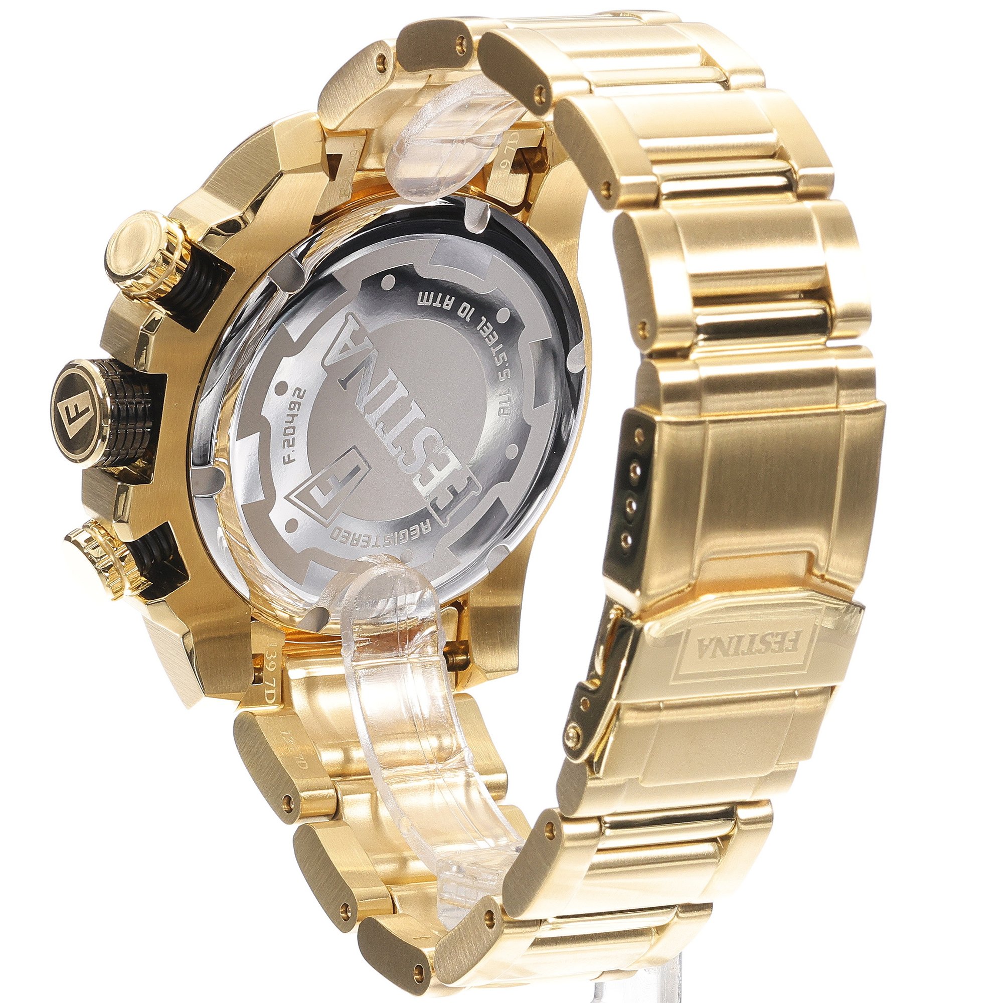 zegarek Festina F20492-2 Prestige Chronograph męski z chronograf Chronograf