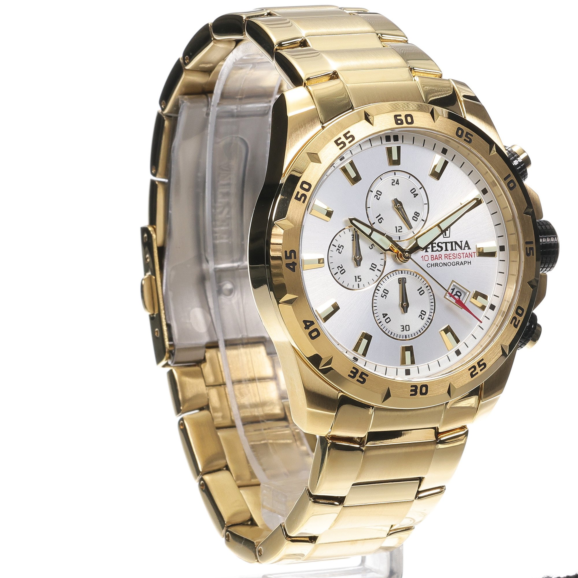 zegarek Festina F20541-1 Chrono Sport męski z chronograf Chronograf - miniatura 3