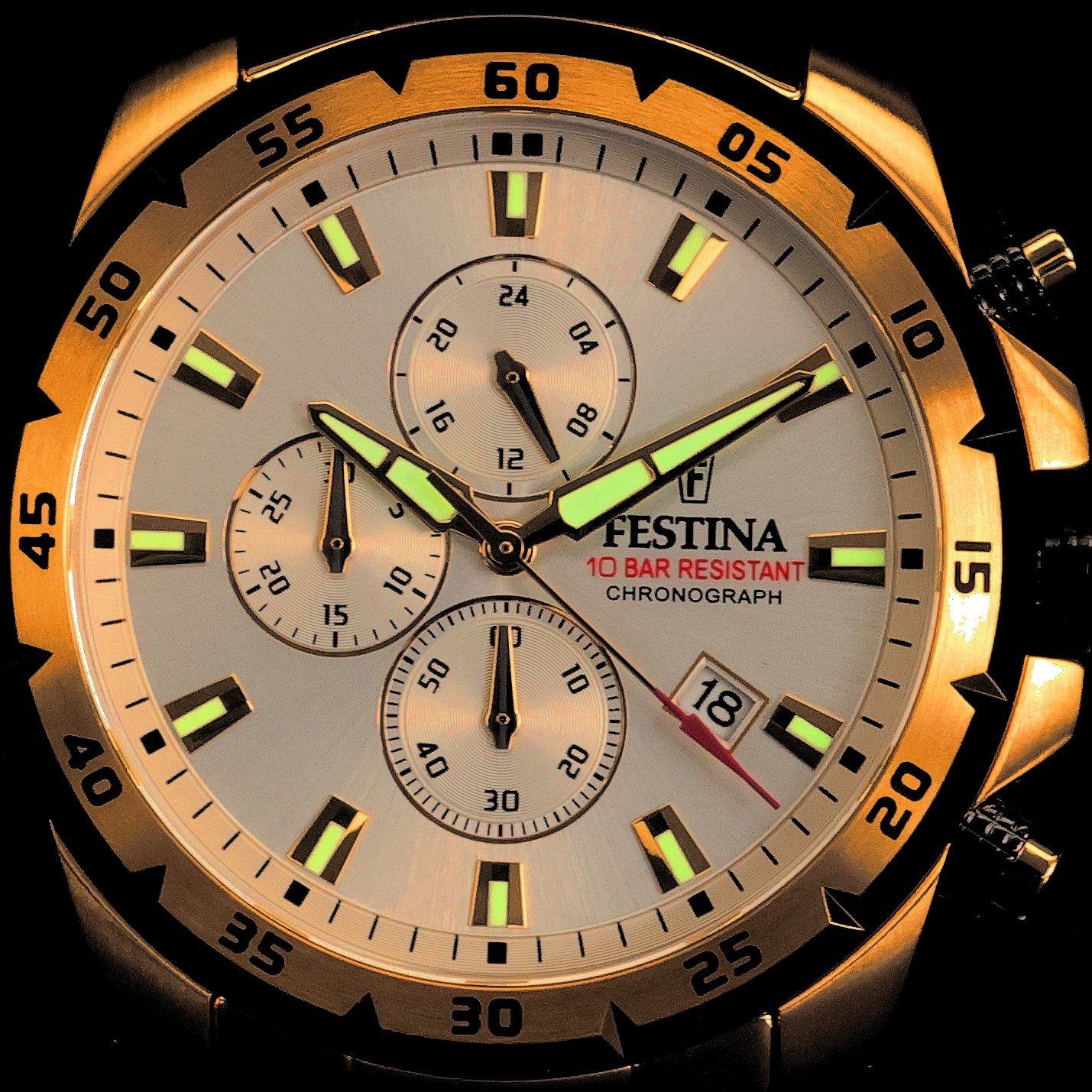 zegarek Festina F20541-1 kwarcowy męski Chronograf Chrono Sport - miniatura 5