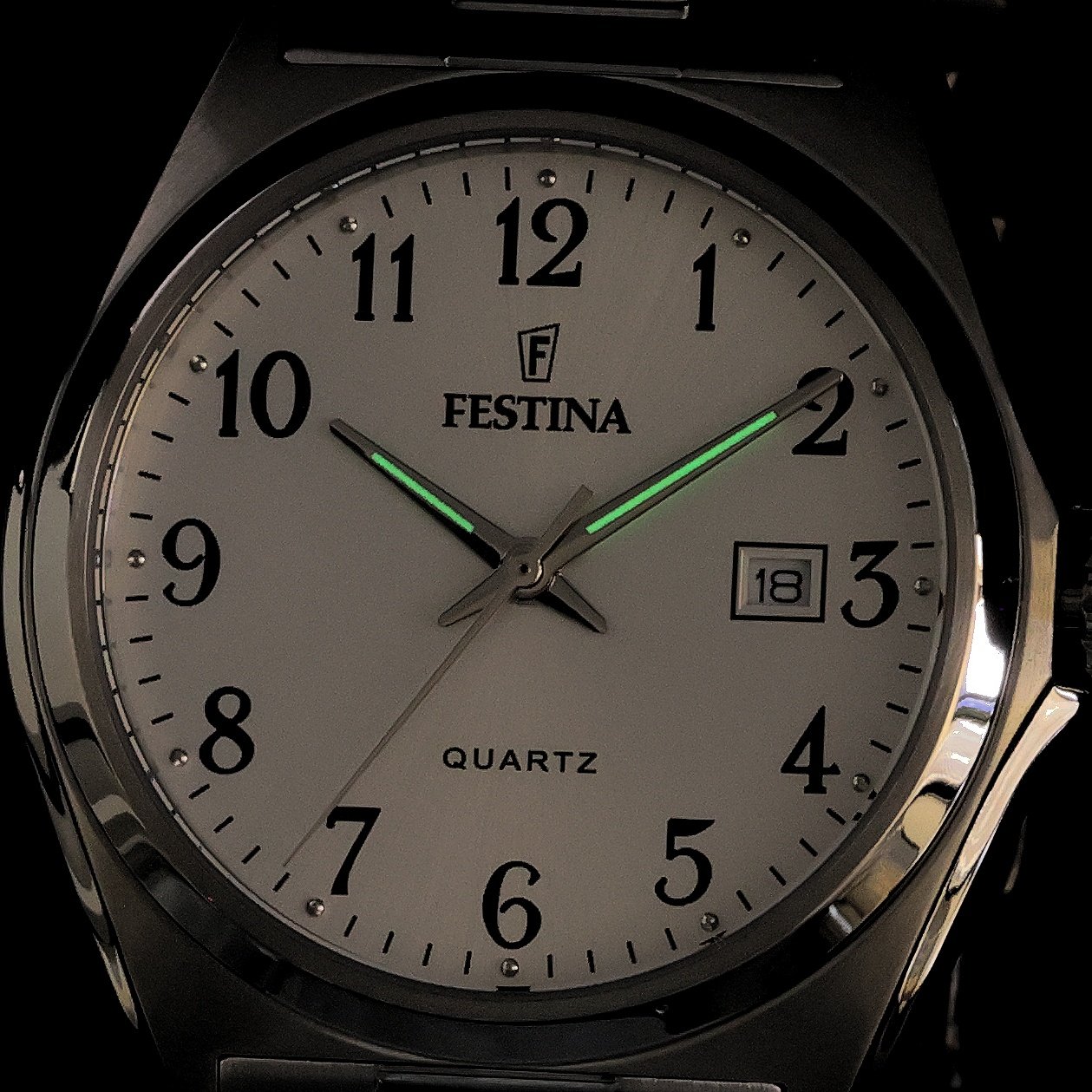 zegarek Festina F20552-1 srebrny Classic