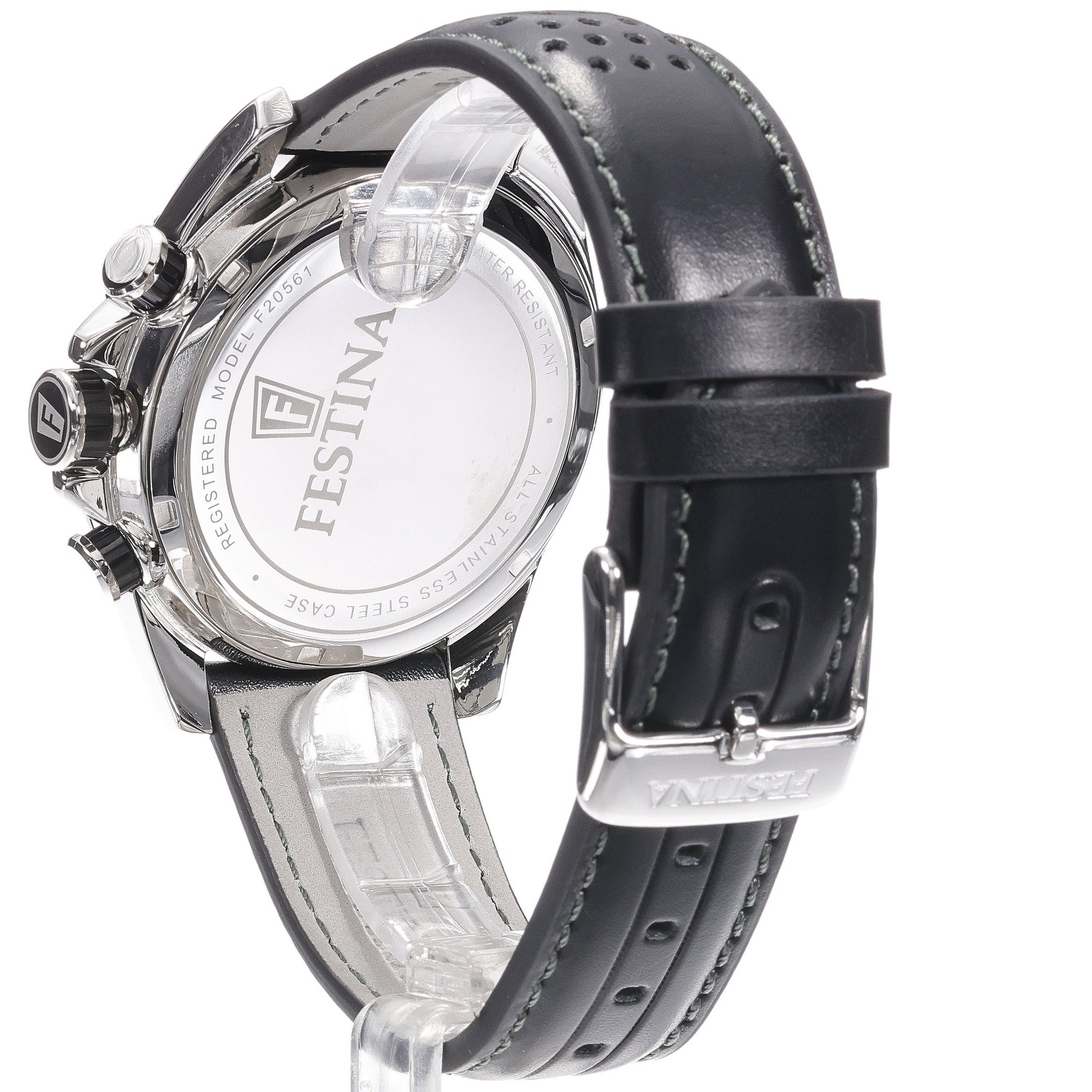 zegarek Festina F20561-5 Timeless Chronograph męski z tachometr Timeless Chronograph - miniatura 4