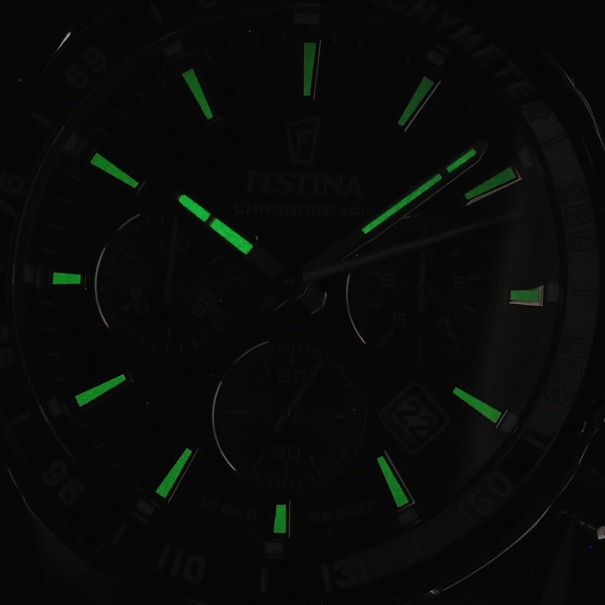 zegarek Festina F20561-7 kwarcowy męski Timeless Chronograph - miniatura 5