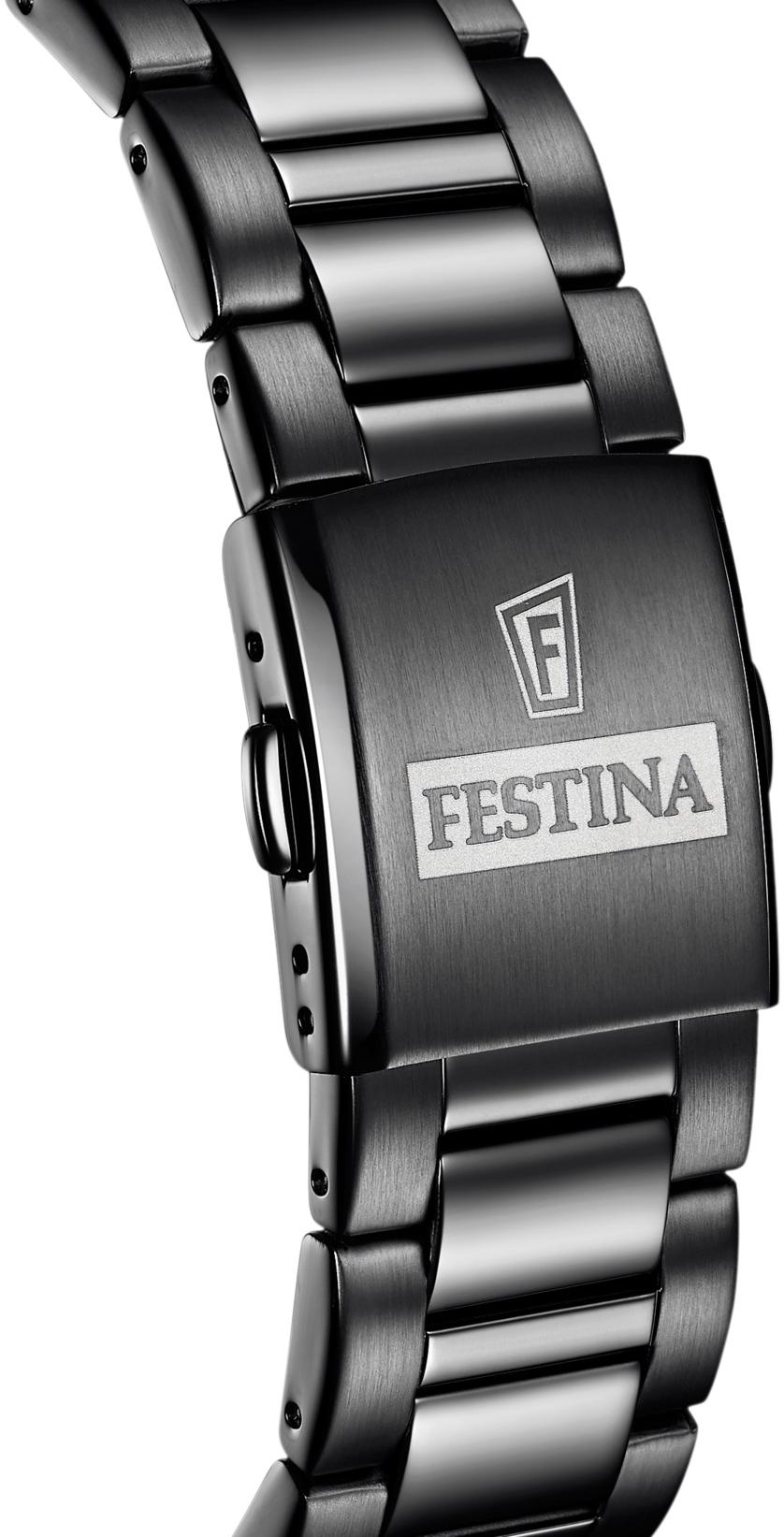 zegarek Festina F20578-1 kwarcowy męski Ceramic Ceramic Chrono - miniatura 4