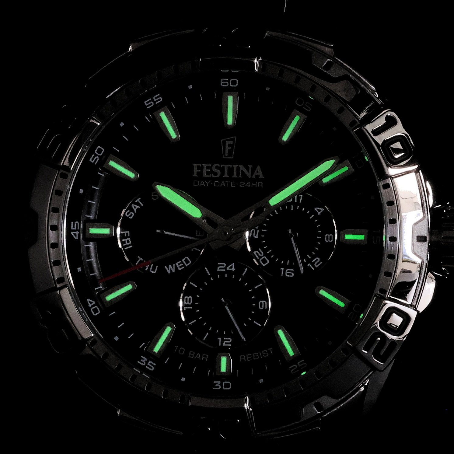zegarek Festina F20623-5 kwarcowy męski Multifunction Multifunction - miniatura 5