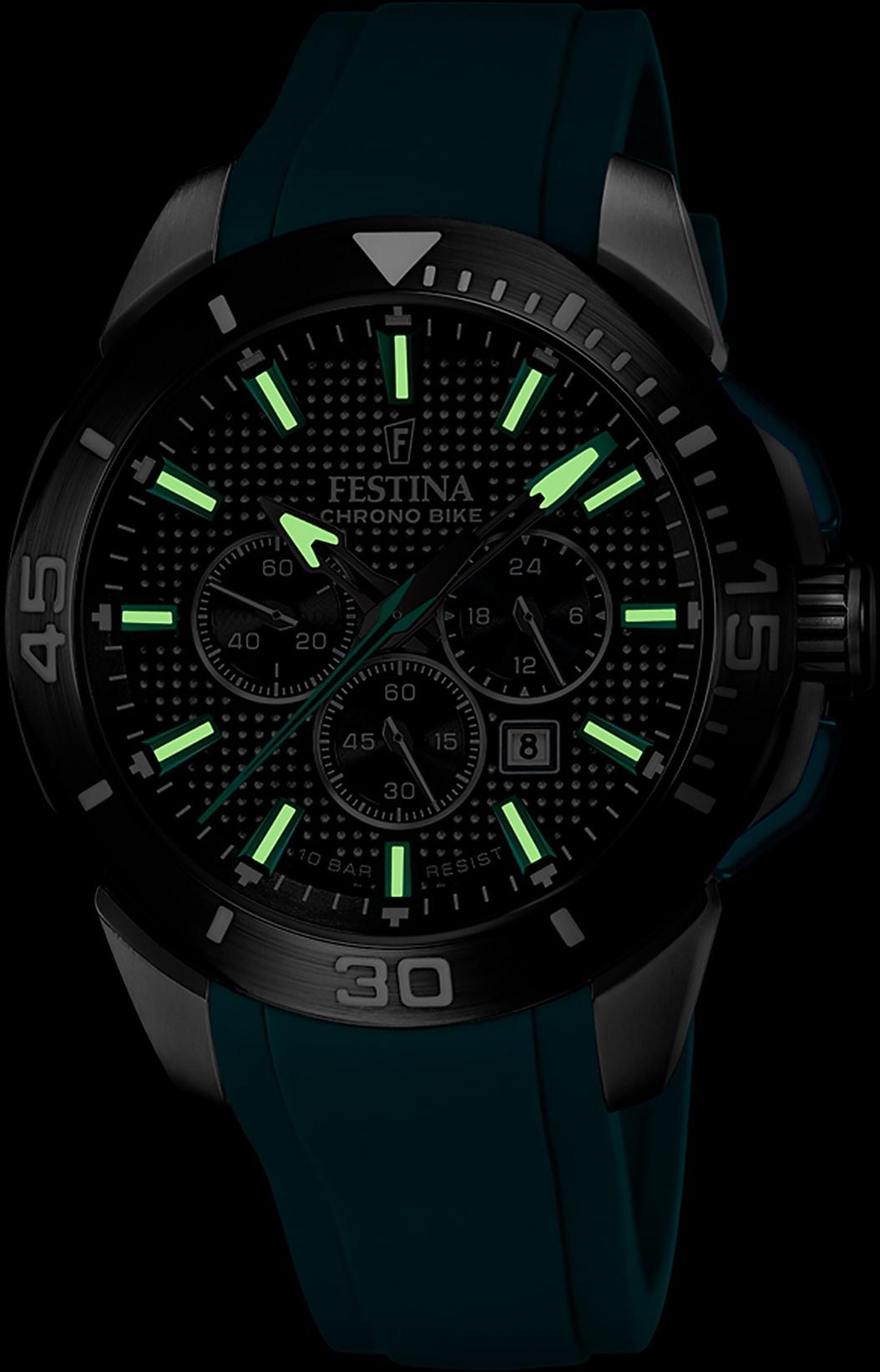 zegarek Festina F20642-3 Chrono Bike męski z chronograf Chrono Bike