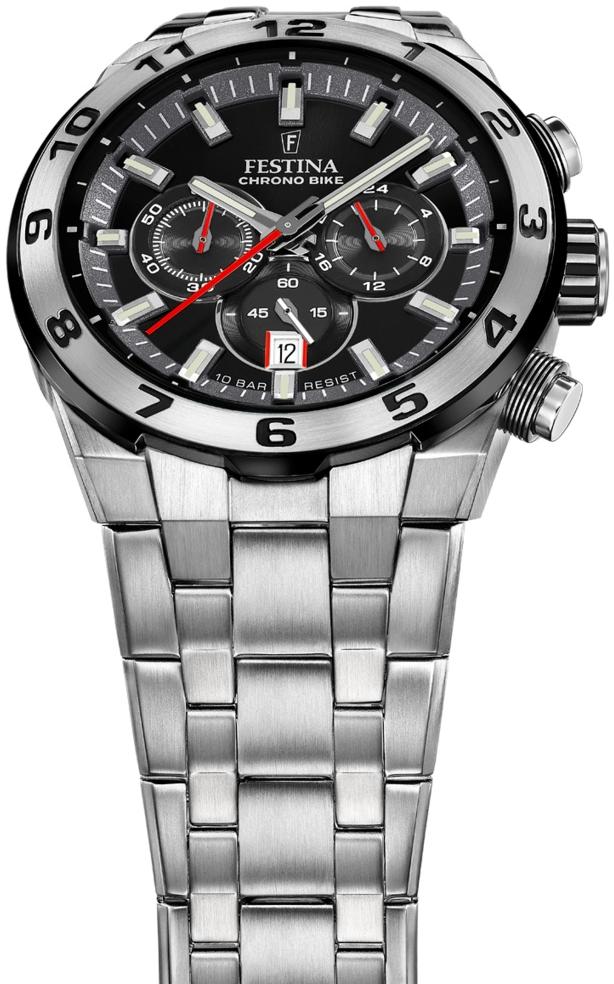 zegarek Festina F20670-6 CHRONO BIKE 2024 męski z chronograf Chrono Bike - miniatura 3