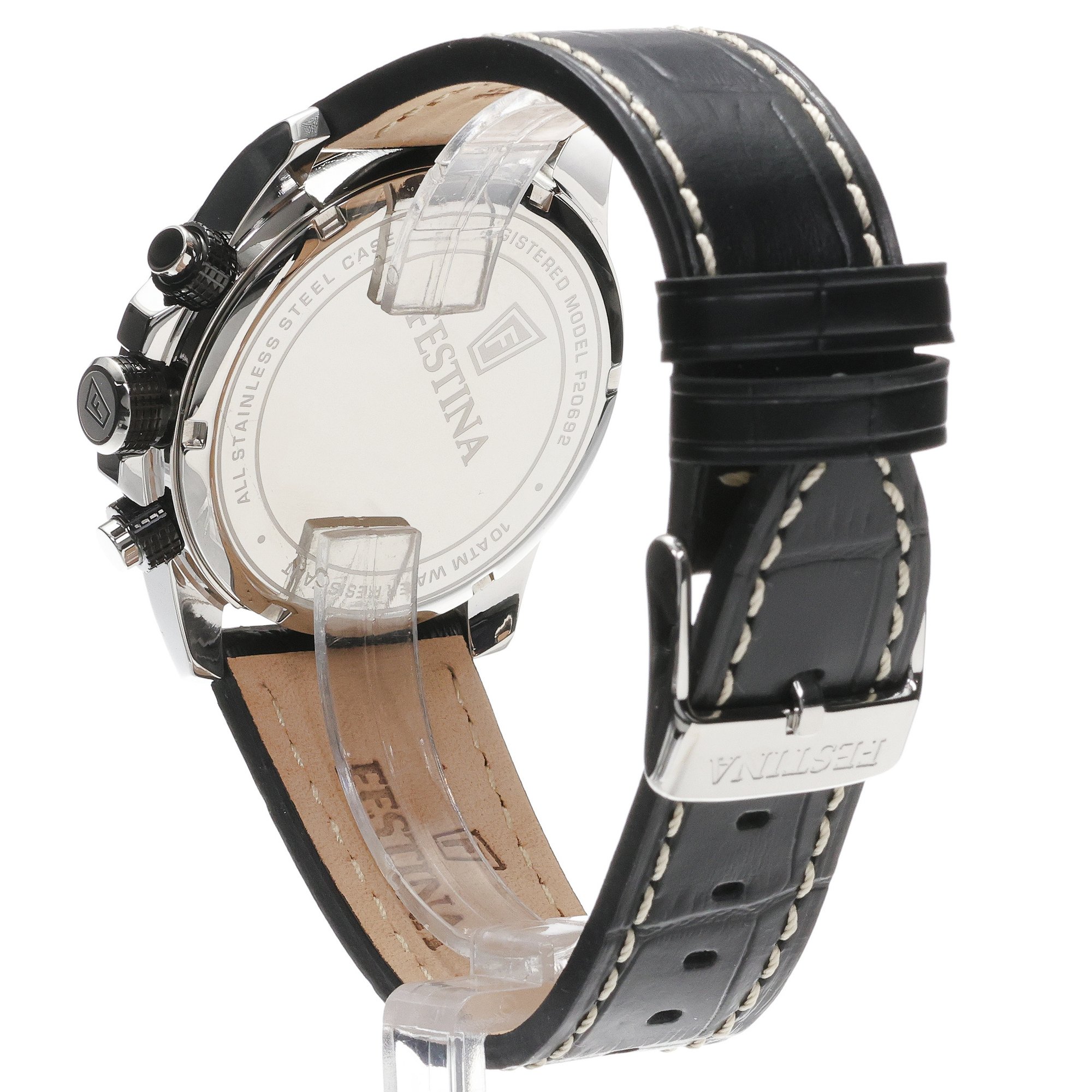 zegarek Festina F20692-5 męski z chronograf Timeless Chronograph - miniatura 4