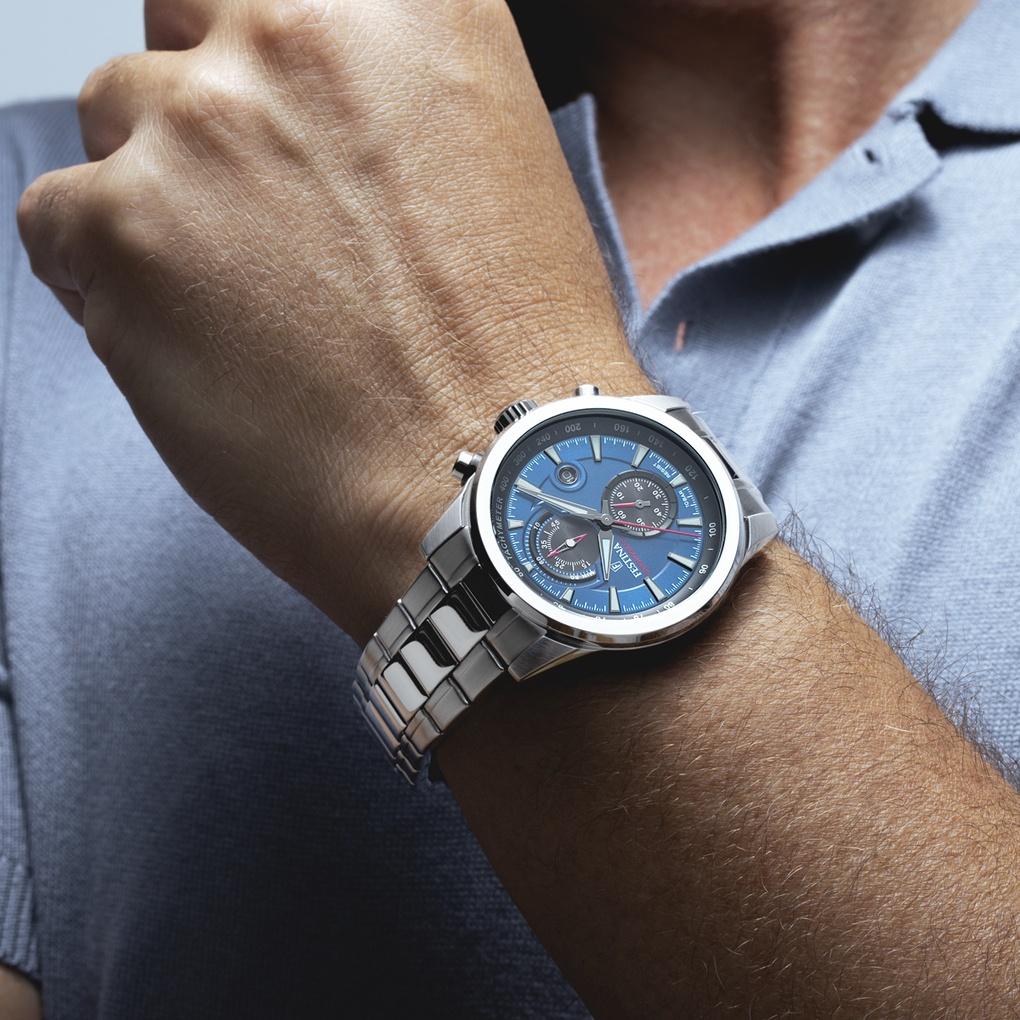 zegarek Festina F20694-5 srebrny Timeless Chronograph - miniatura 7
