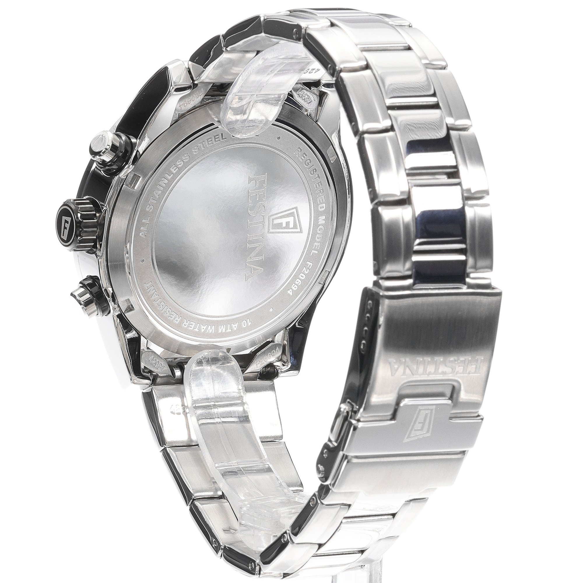 zegarek Festina F20694-6 Timeless Chronograph męski z tachometr Timeless Chronograph - miniatura 4