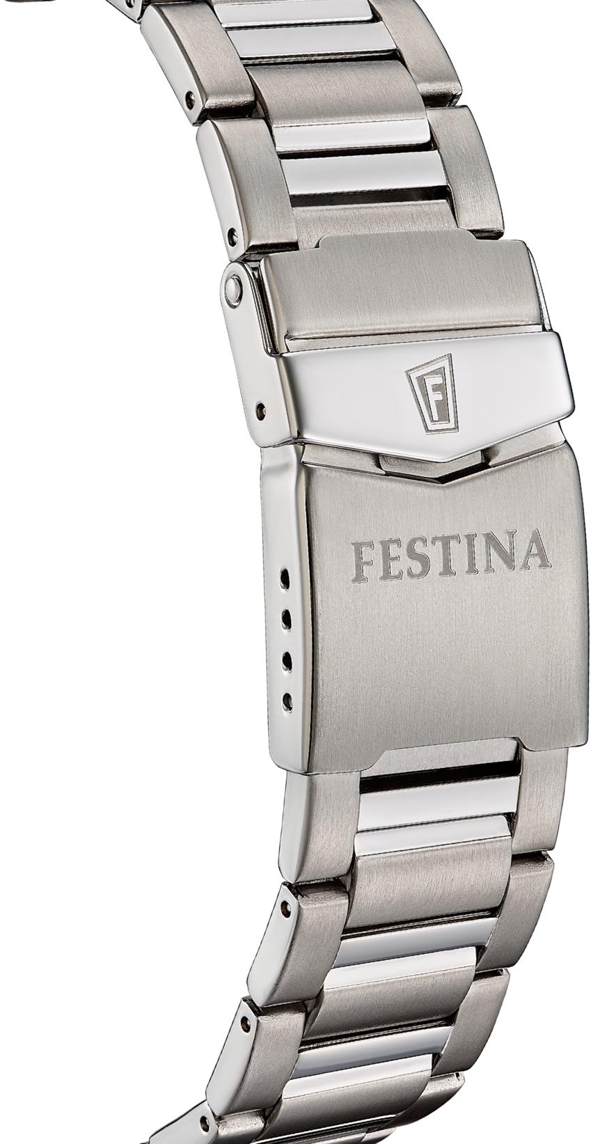 zegarek Festina F20698-3 kwarcowy męski Titanium Titanium Day Date