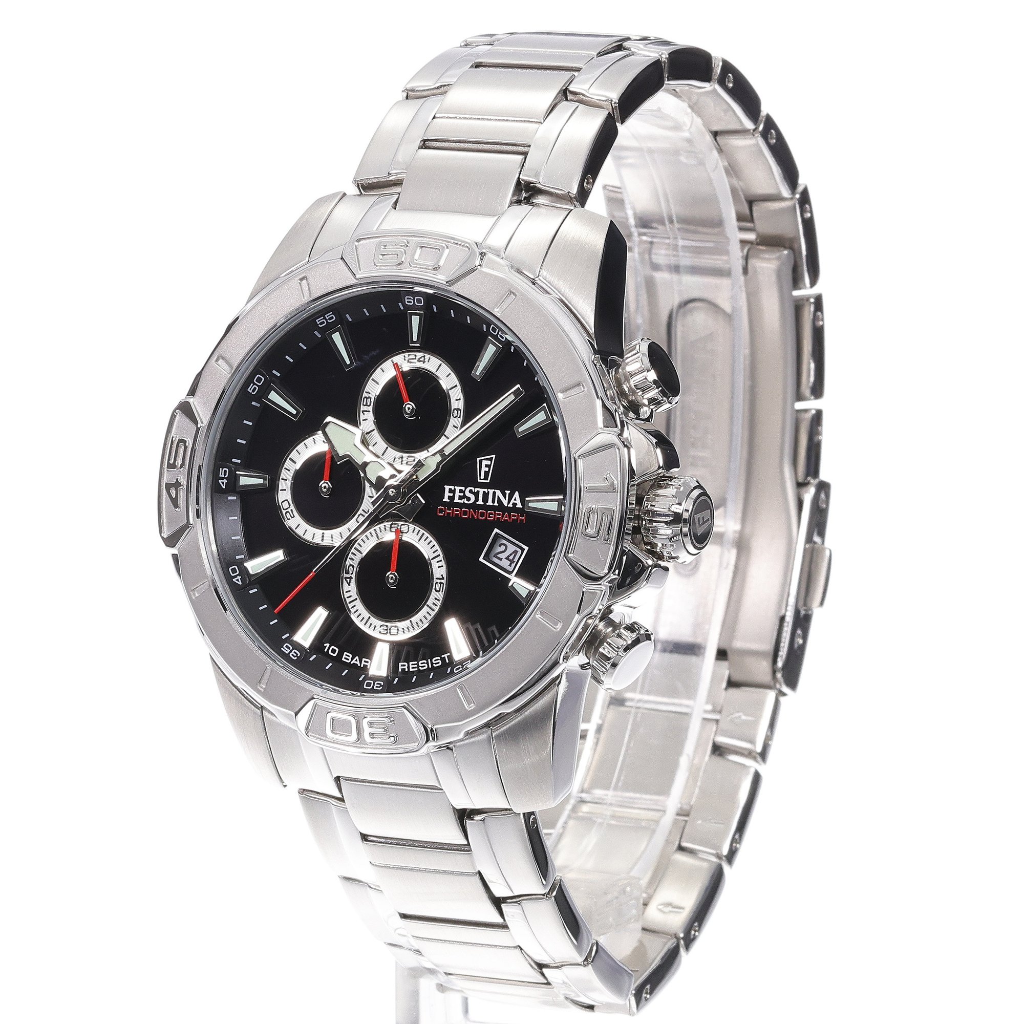 zegarek Festina F20704-6 kwarcowy męski Timeless Chronograph Timeless Chronograph - miniatura 2
