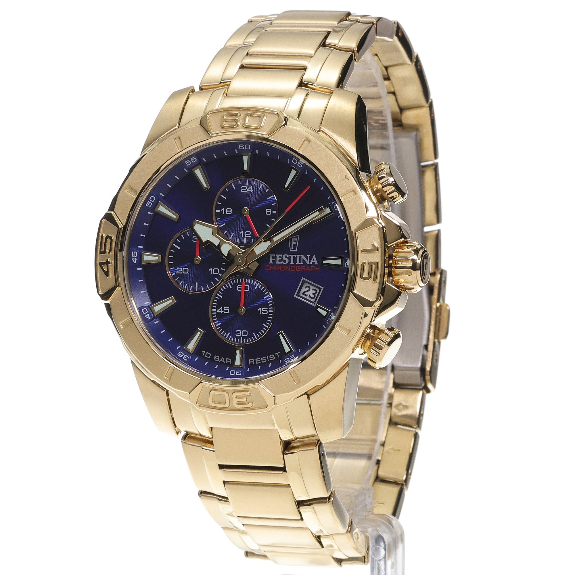 zegarek Festina F20705-3 kwarcowy męski Timeless Chronograph