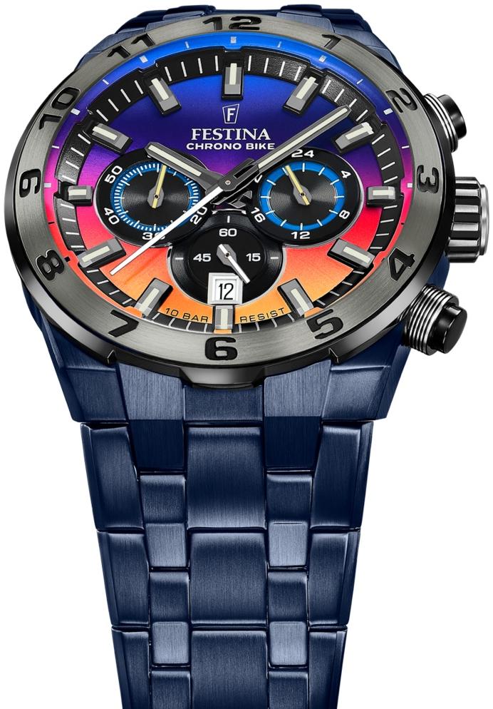 zegarek Festina F20709-1 kwarcowy męski Męskie Multicolor