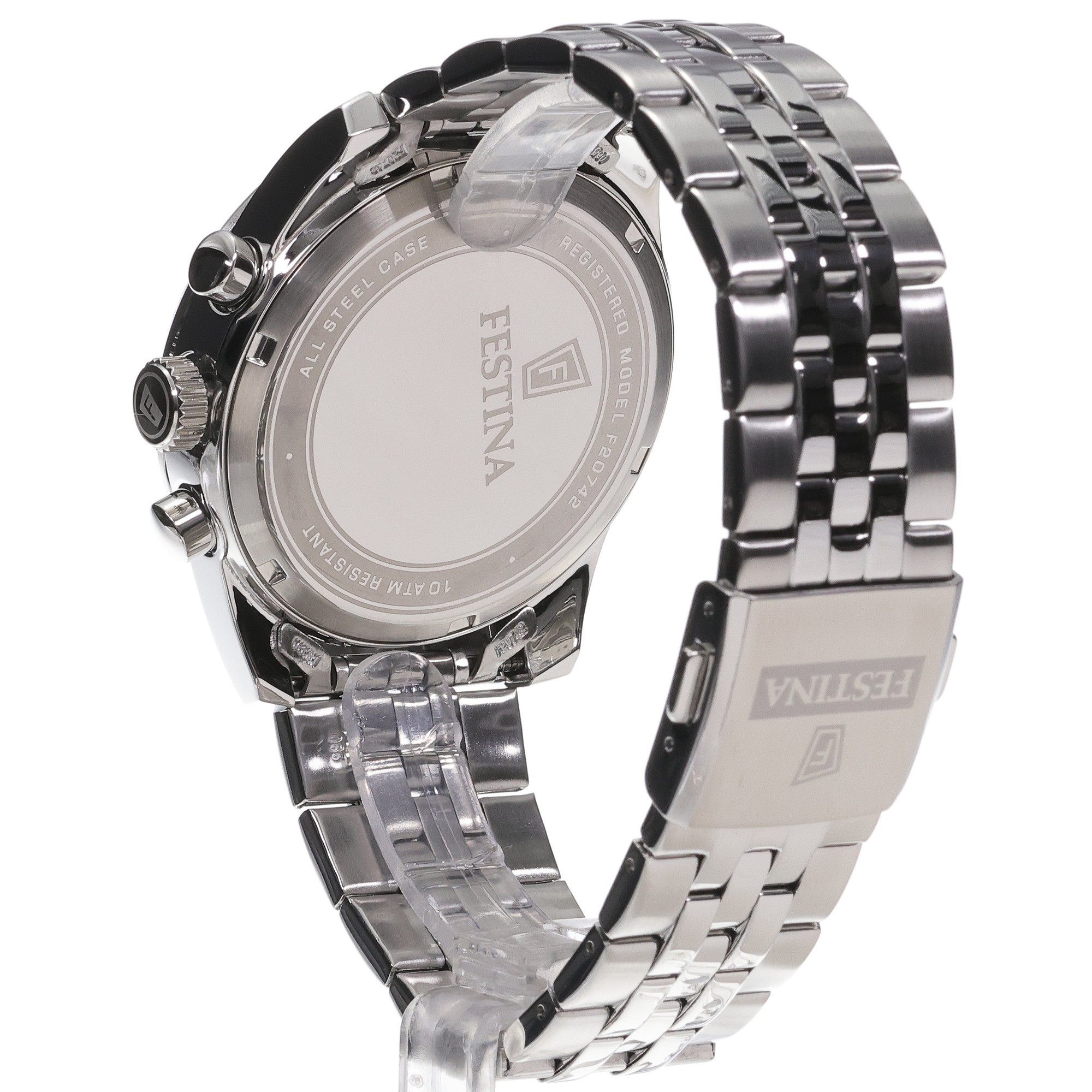 zegarek Festina F20742-1 męski z chronograf Timeless Chronograph