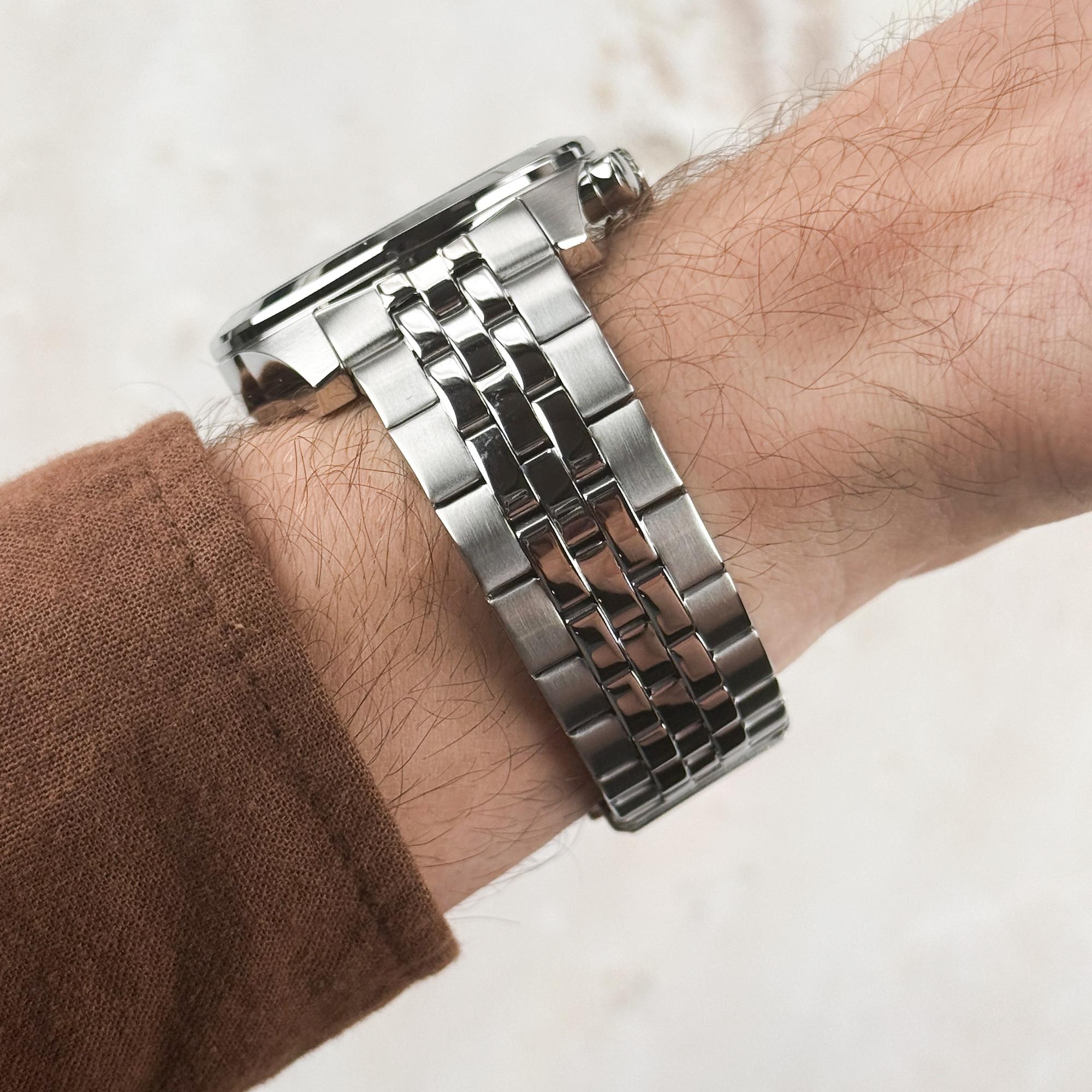 zegarek Festina F20742-6 srebrny Timeless Chronograph - miniatura 7
