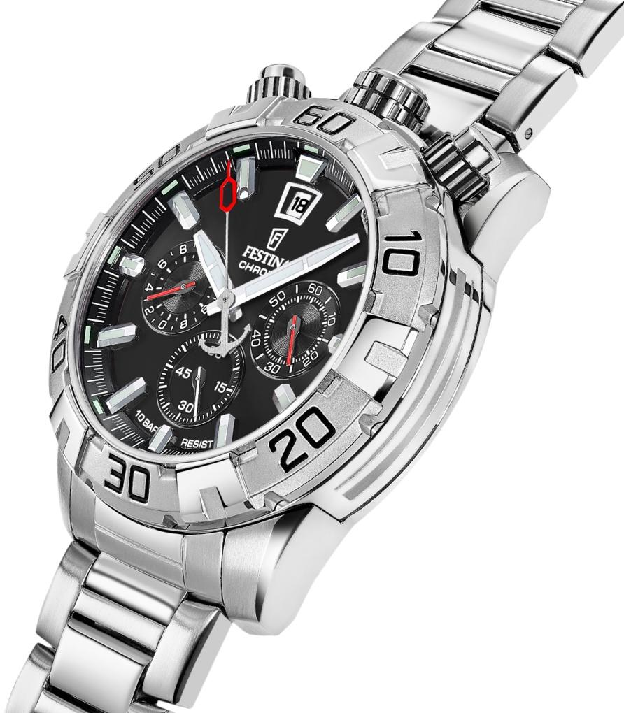 zegarek Festina F20743-6 srebrny Męskie