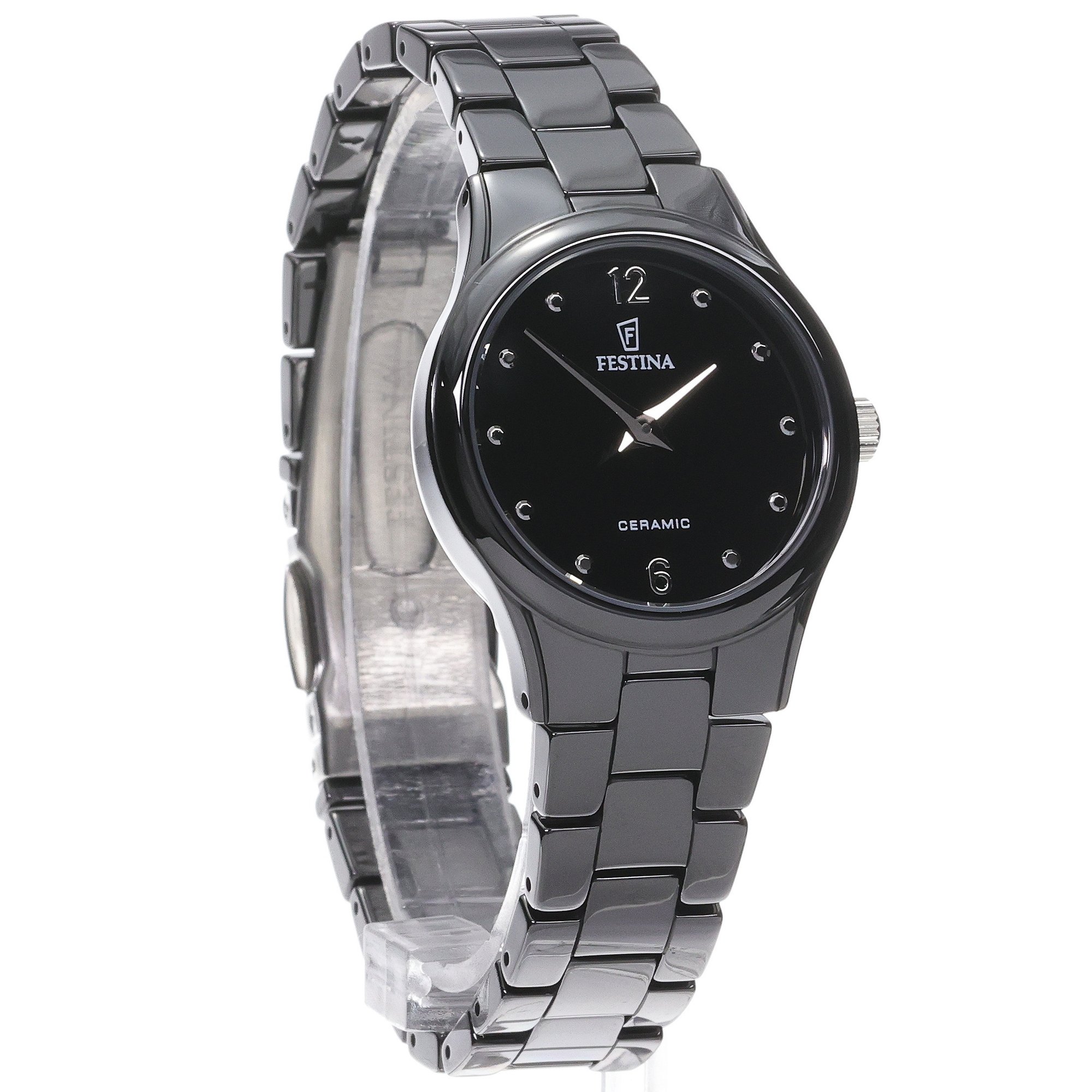 zegarek Festina F20751-7 kwarcowy damski Ceramic Ceramic