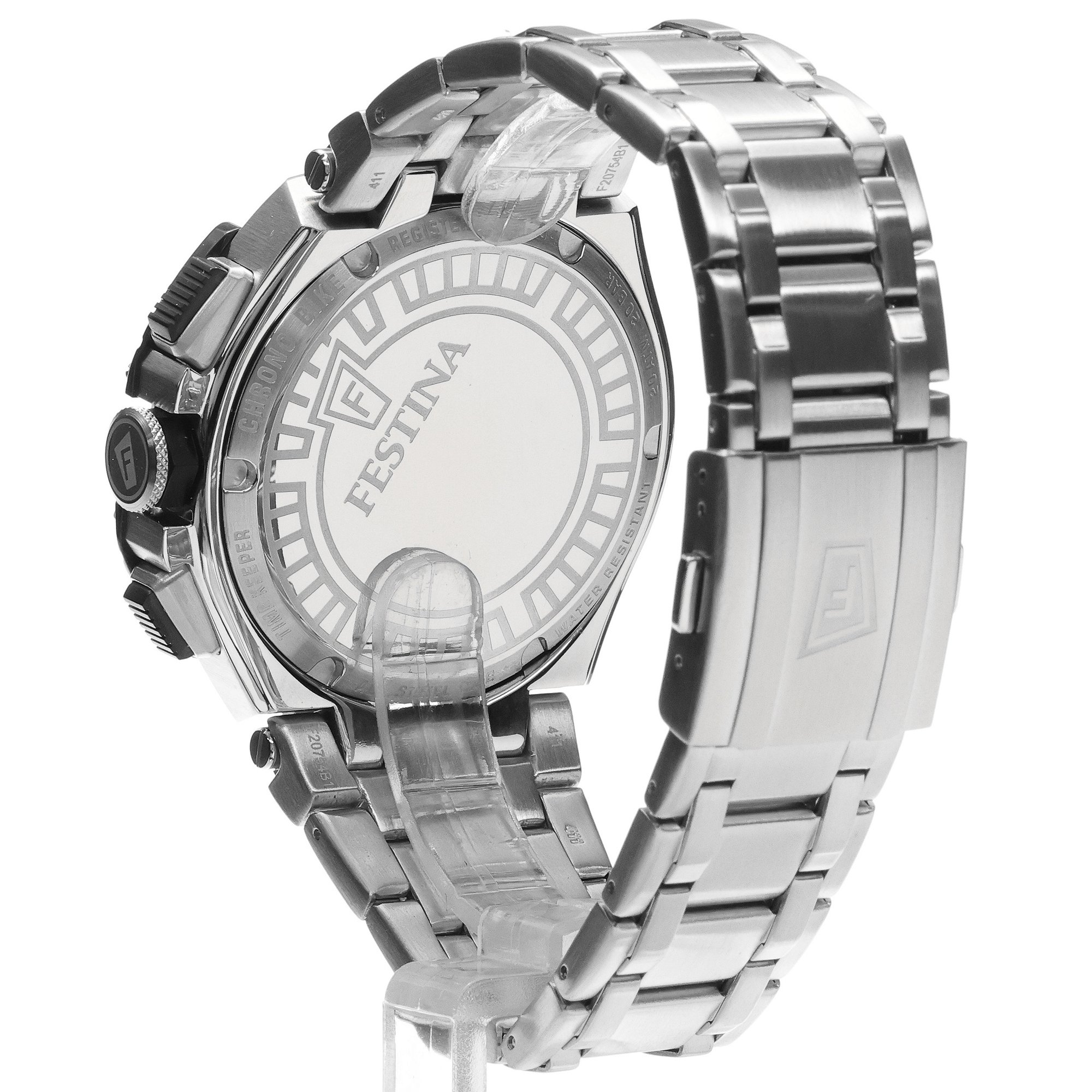 zegarek Festina F20754-3 srebrny Chrono Bike - miniatura 4