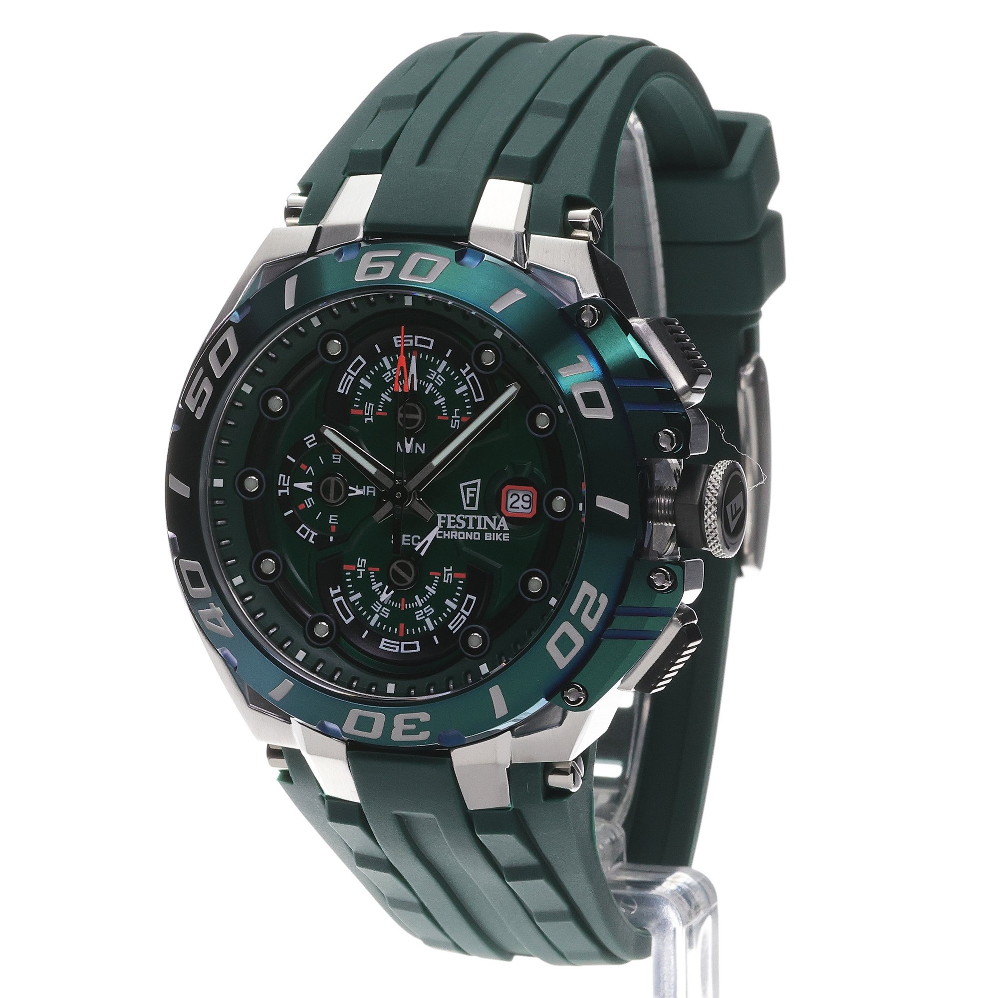 zegarek Festina F20755-3 srebrny Chrono Bike