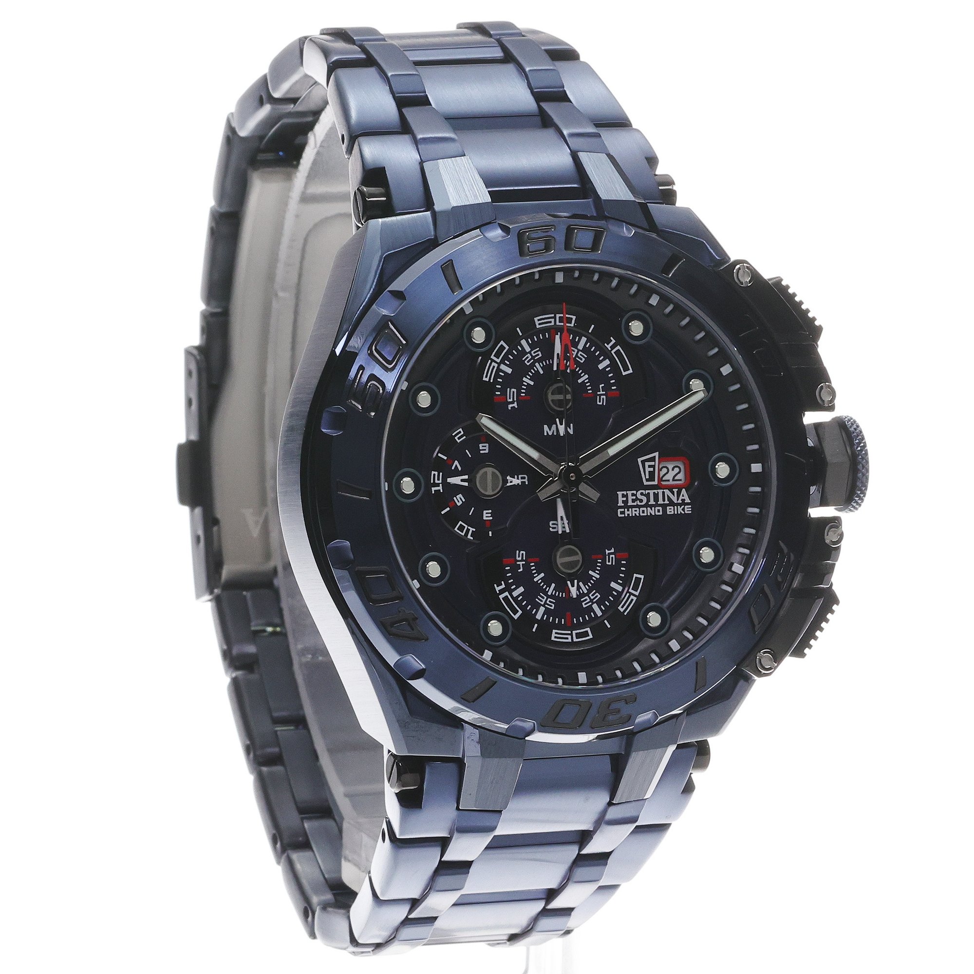 zegarek Festina F20757-1 niebieski Chrono Bike