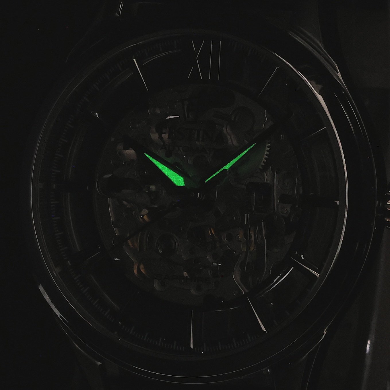 zegarek Festina F20793-1 automatyczny męski Automatic - miniatura 5