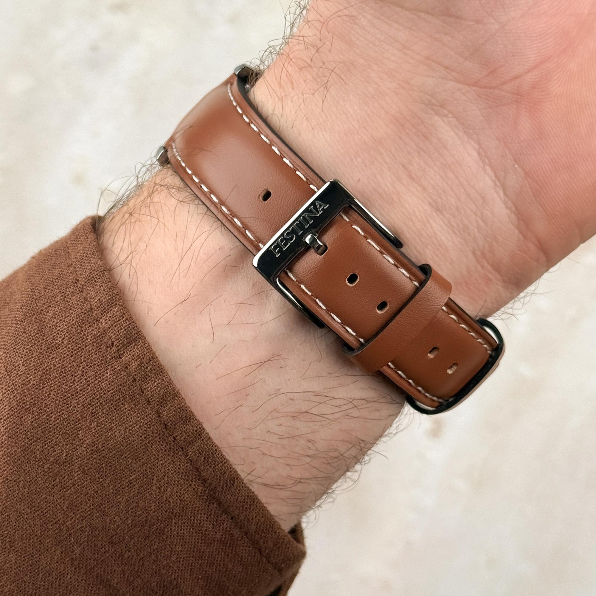 zegarek Festina F20794-1 srebrny Automatic - miniatura 9