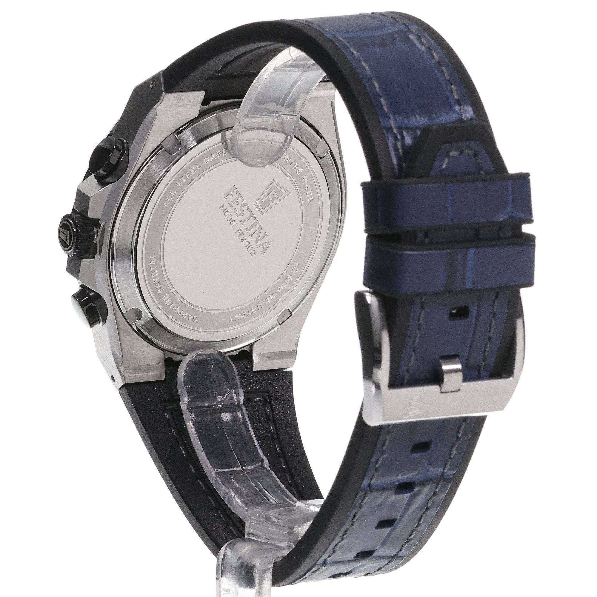 zegarek Festina F22003-2 męski z chronograf Swiss Made