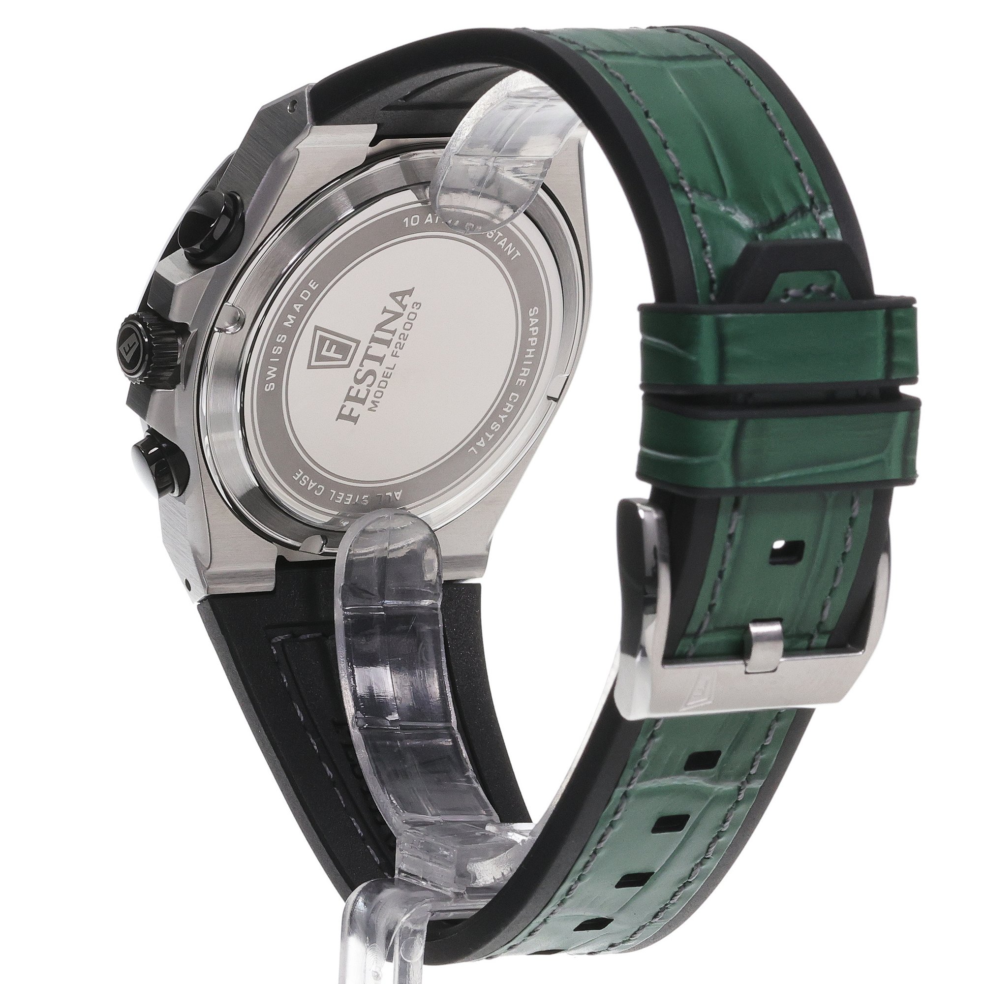 zegarek Festina F22003-3 męski z chronograf Swiss Made - miniatura 4